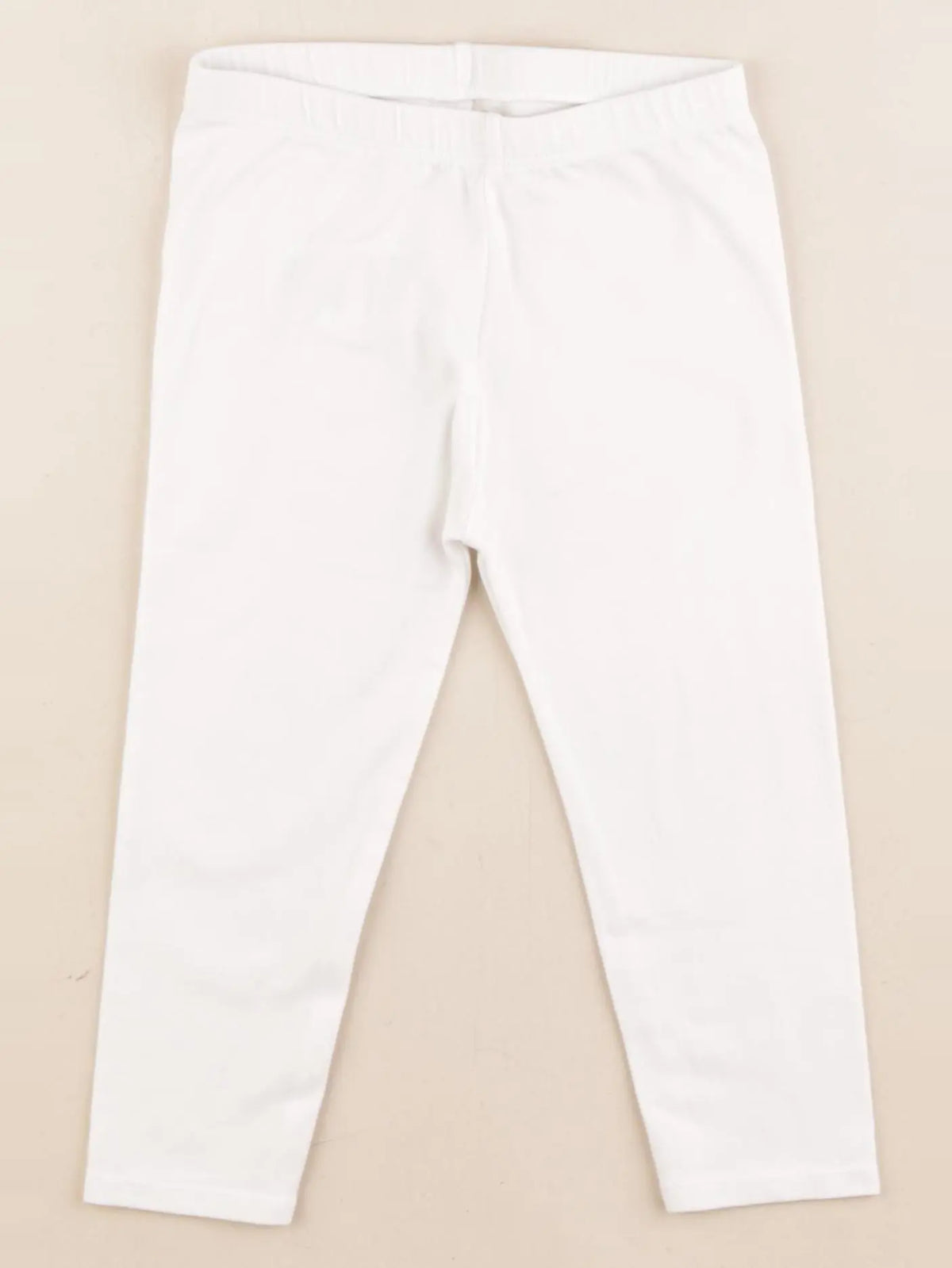 Vertbaudet - legging blanc - 24 mois