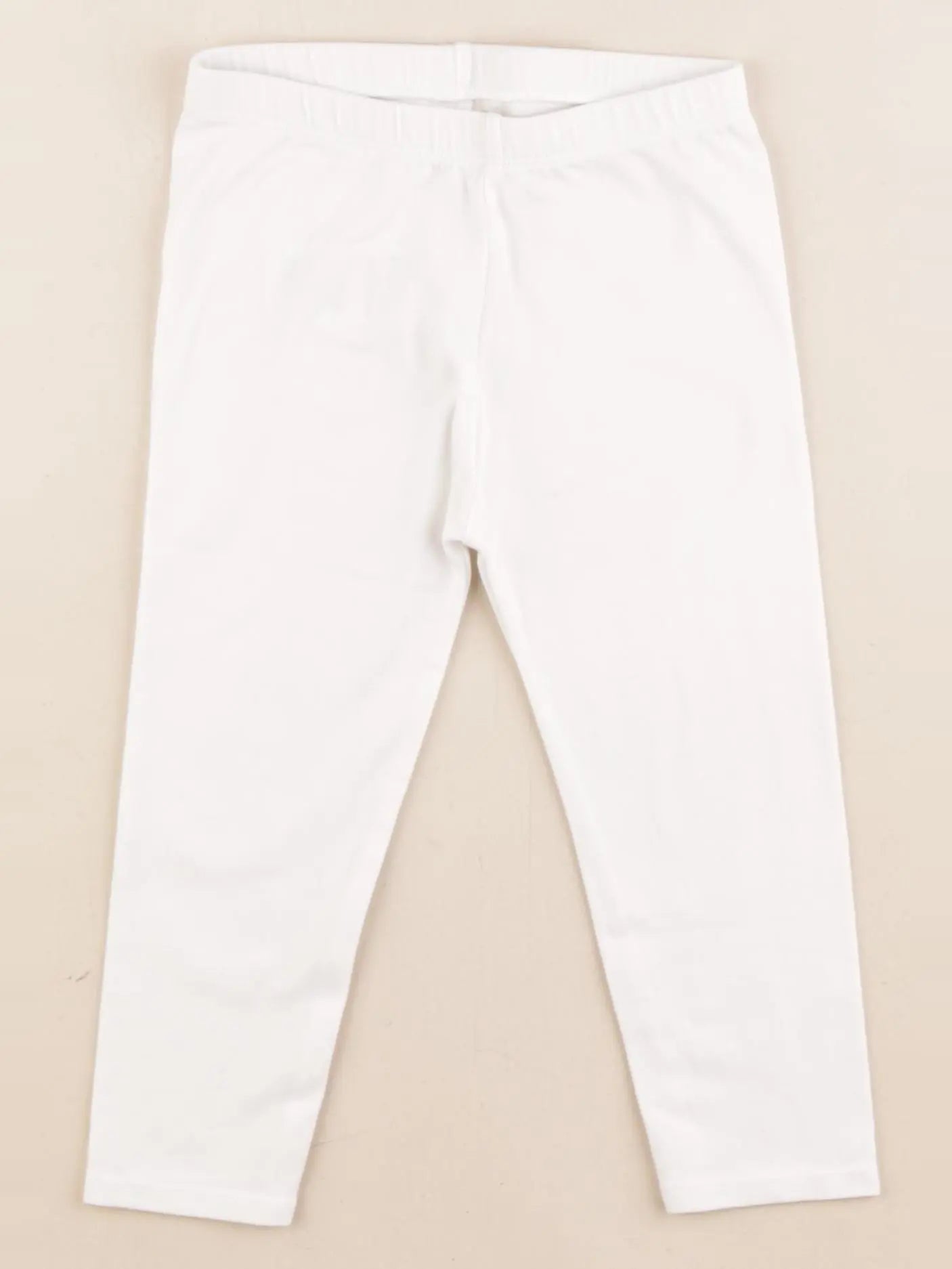 Vertbaudet - legging blanc - 24 mois