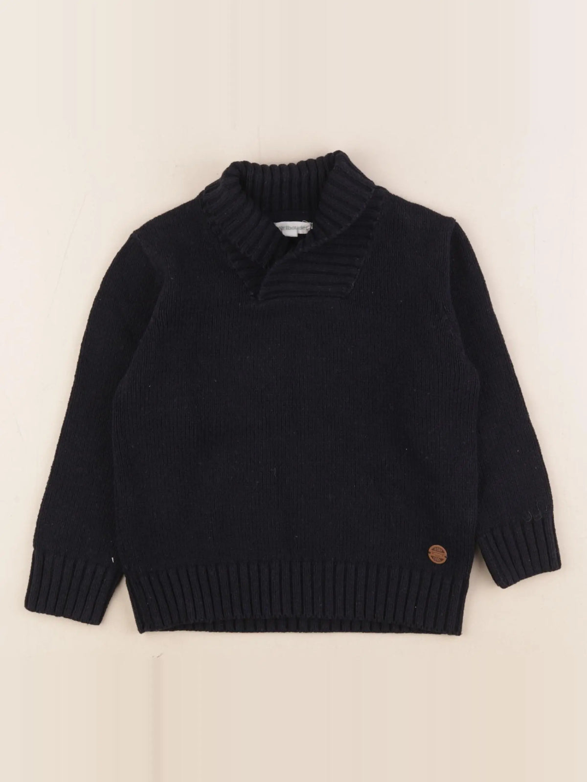 Vertbaudet - pull bleu - 4 ans