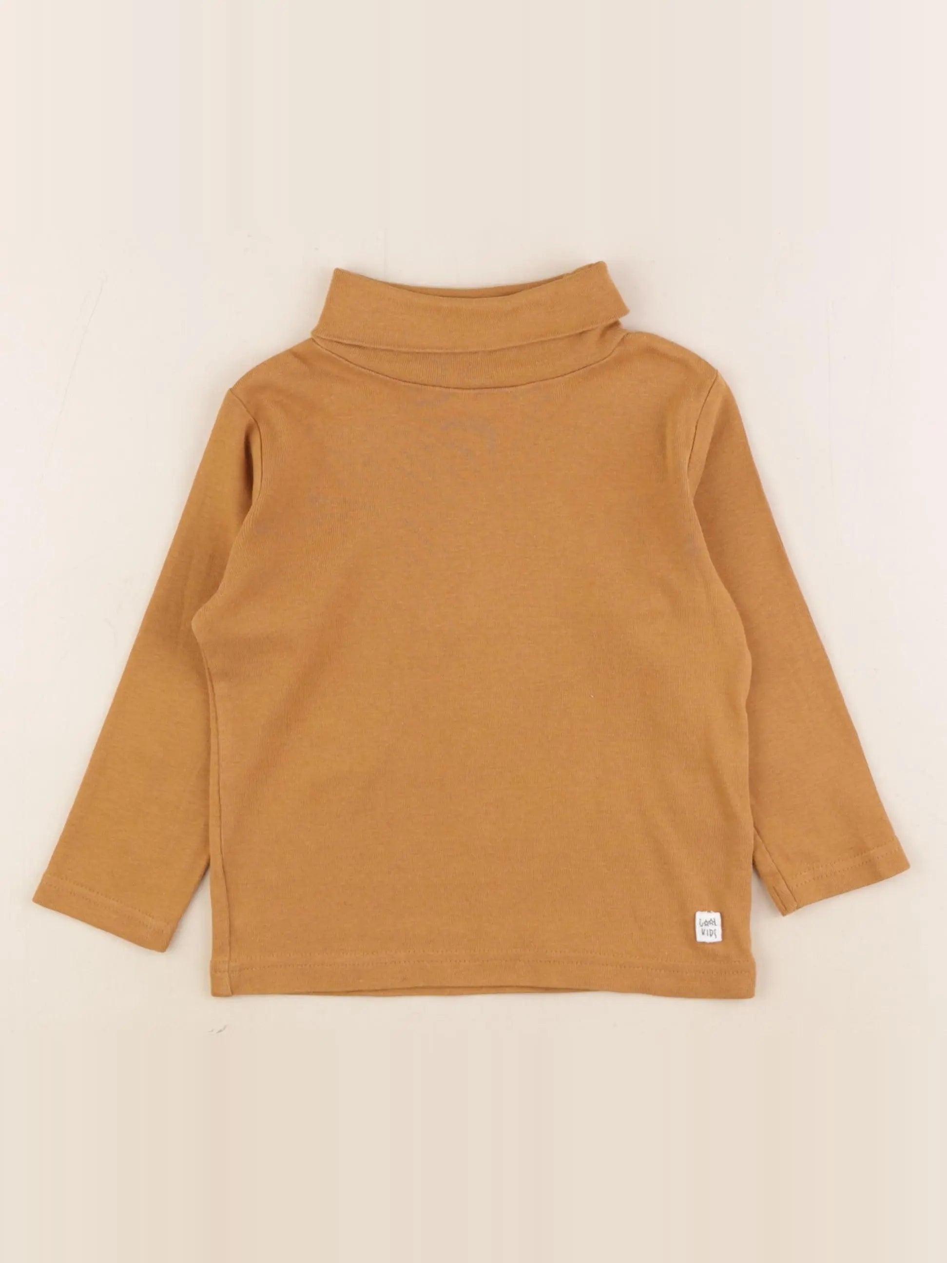 Vertbaudet - sous-pull jaune - 3 ans