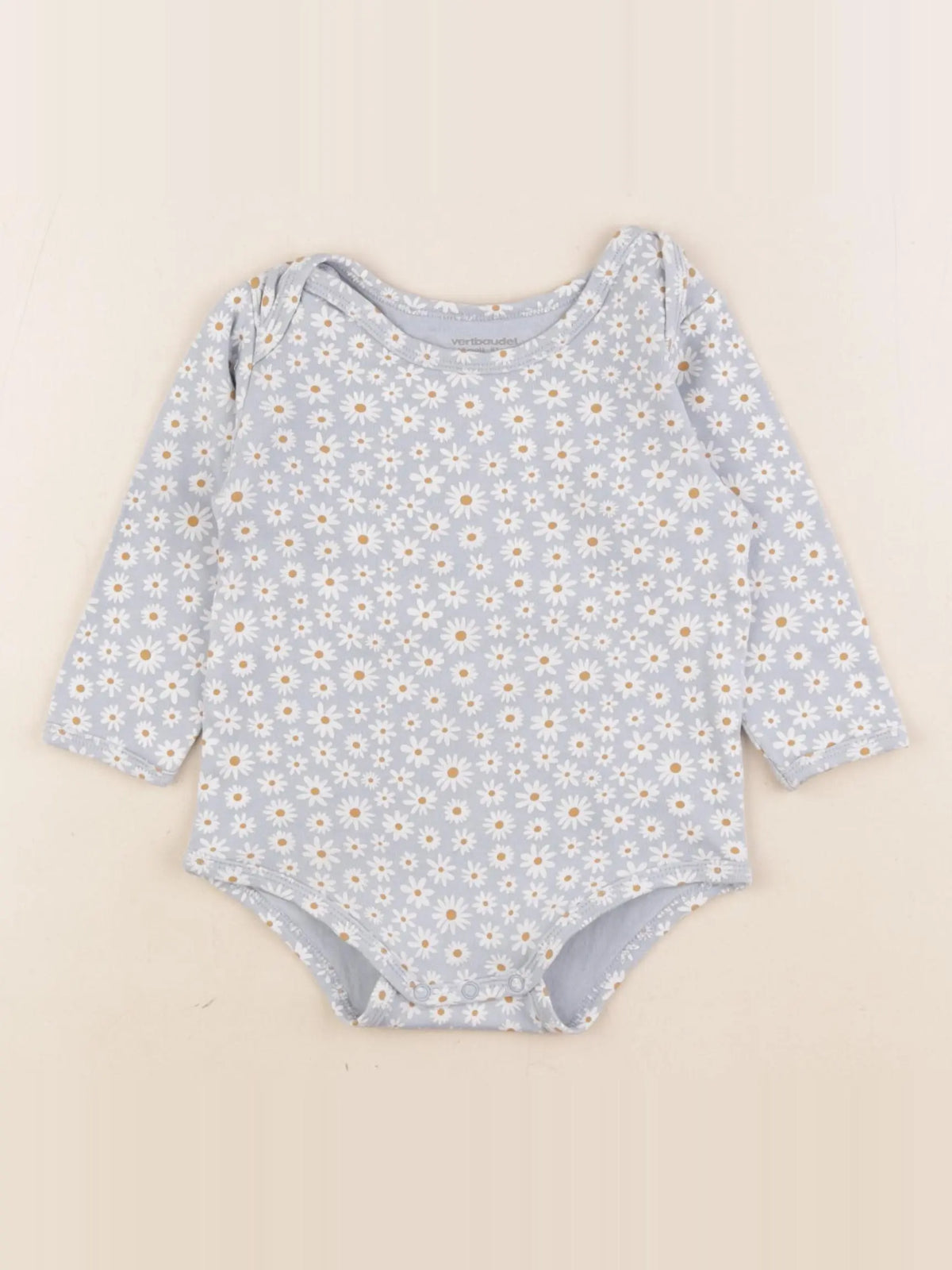 Vertbaudet - body bleu - 18 mois