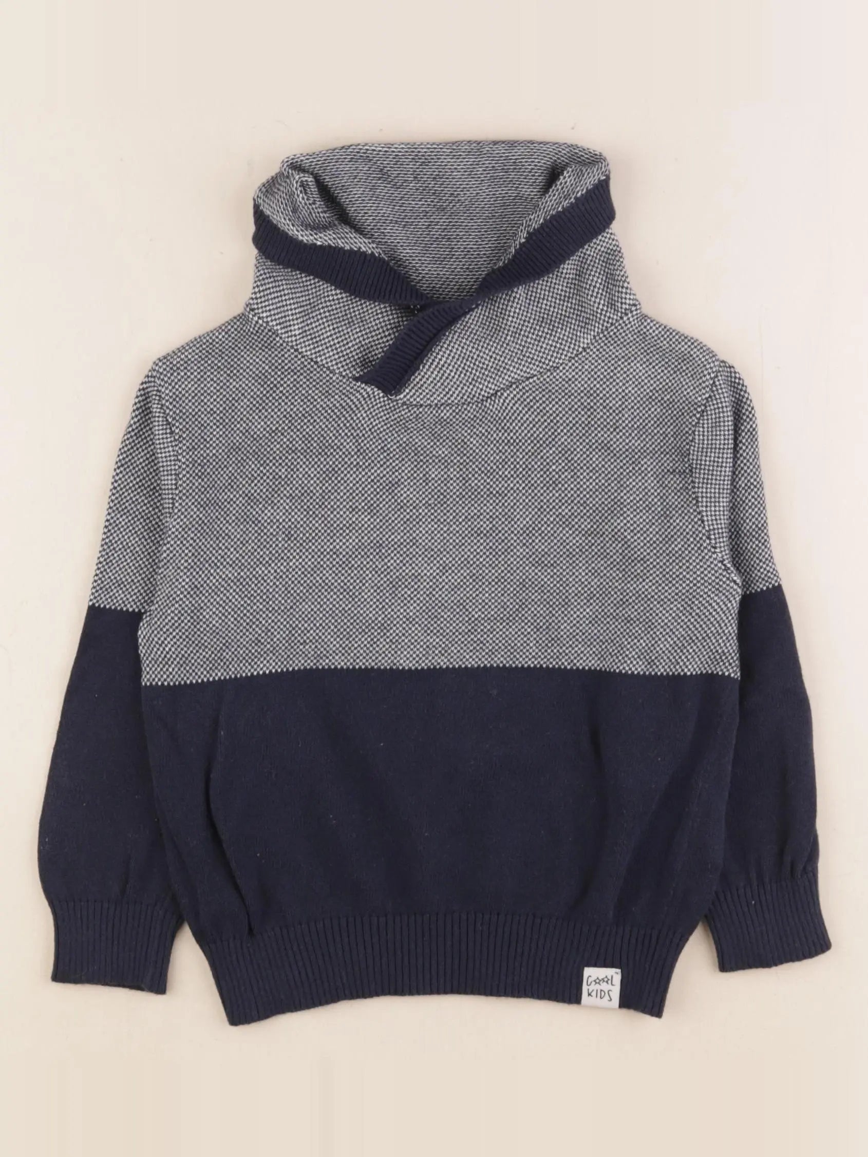 Vertbaudet - pull bleu - 3 ans