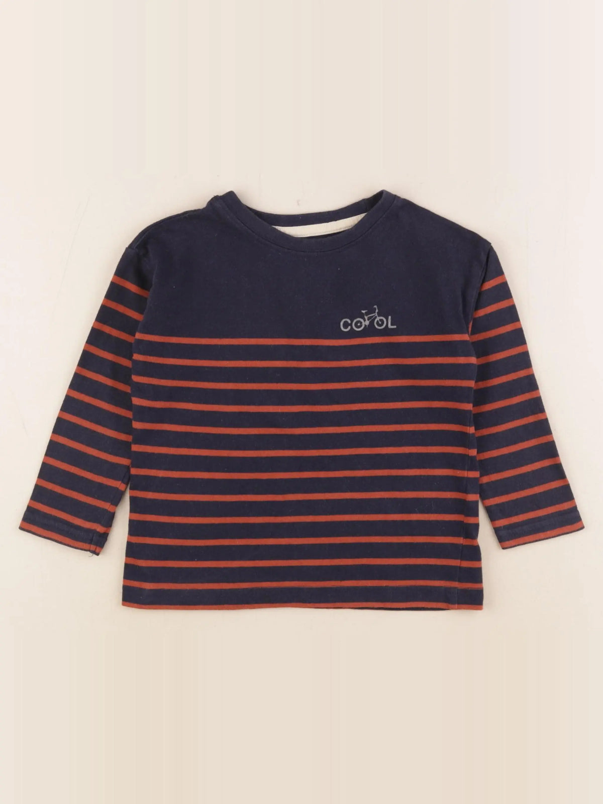 Vertbaudet - tee-shirt bleu - 3 ans