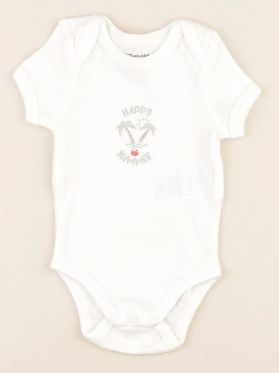 Vertbaudet - body blanc - 1 mois