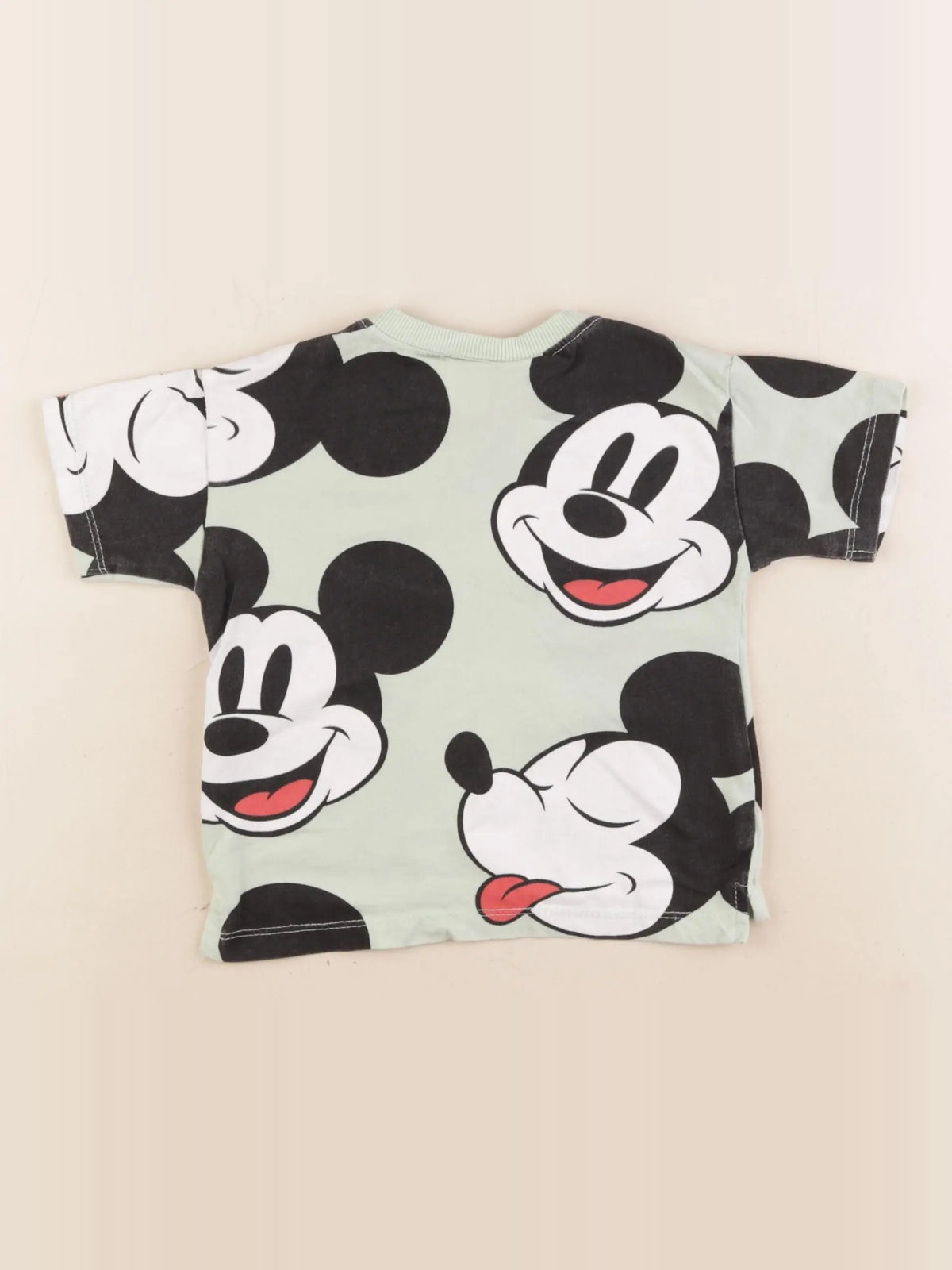 Zara - tee-shirt vert - 9/12 mois