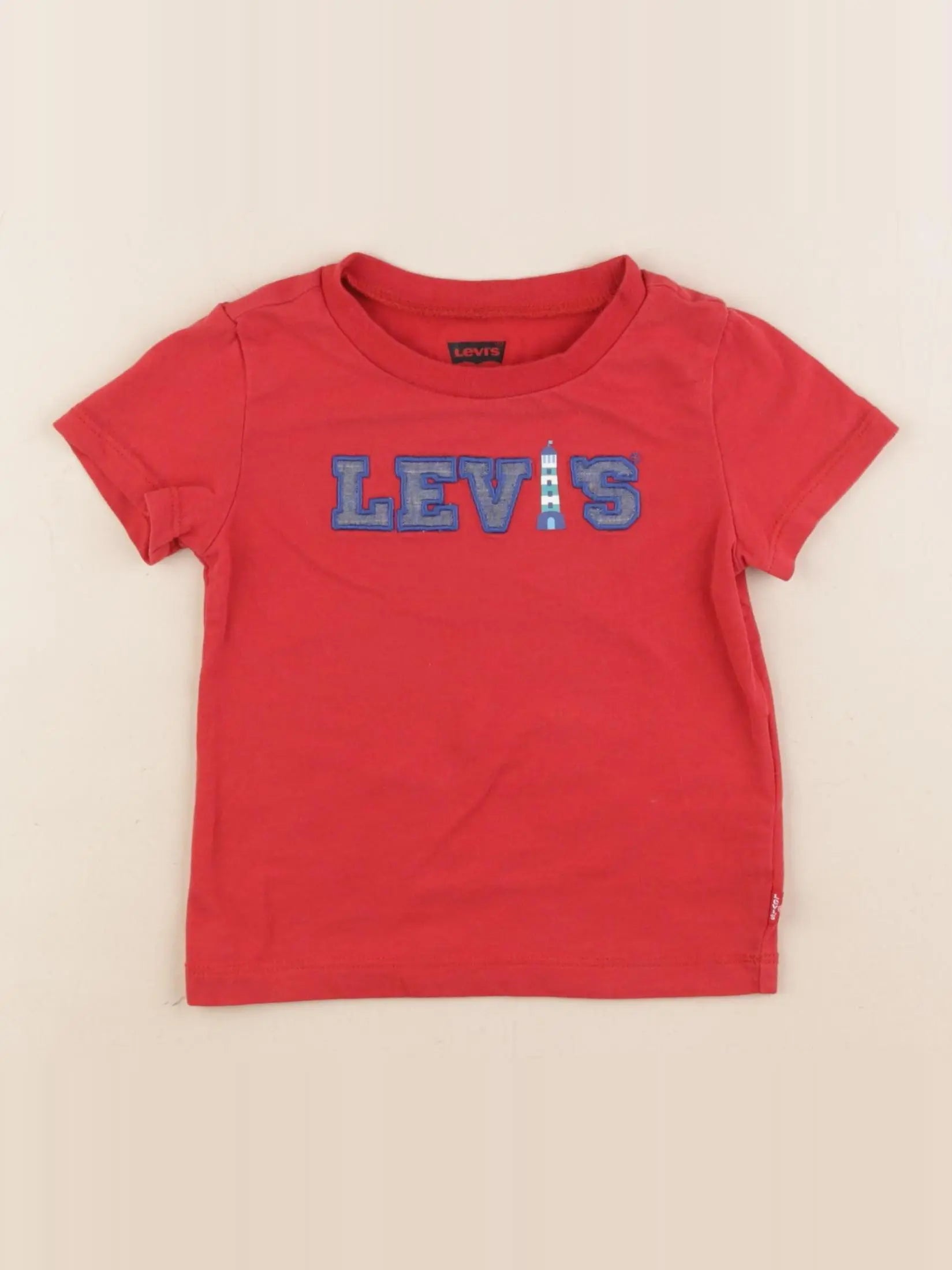 Levi's - tee-shirt rouge - 12 mois