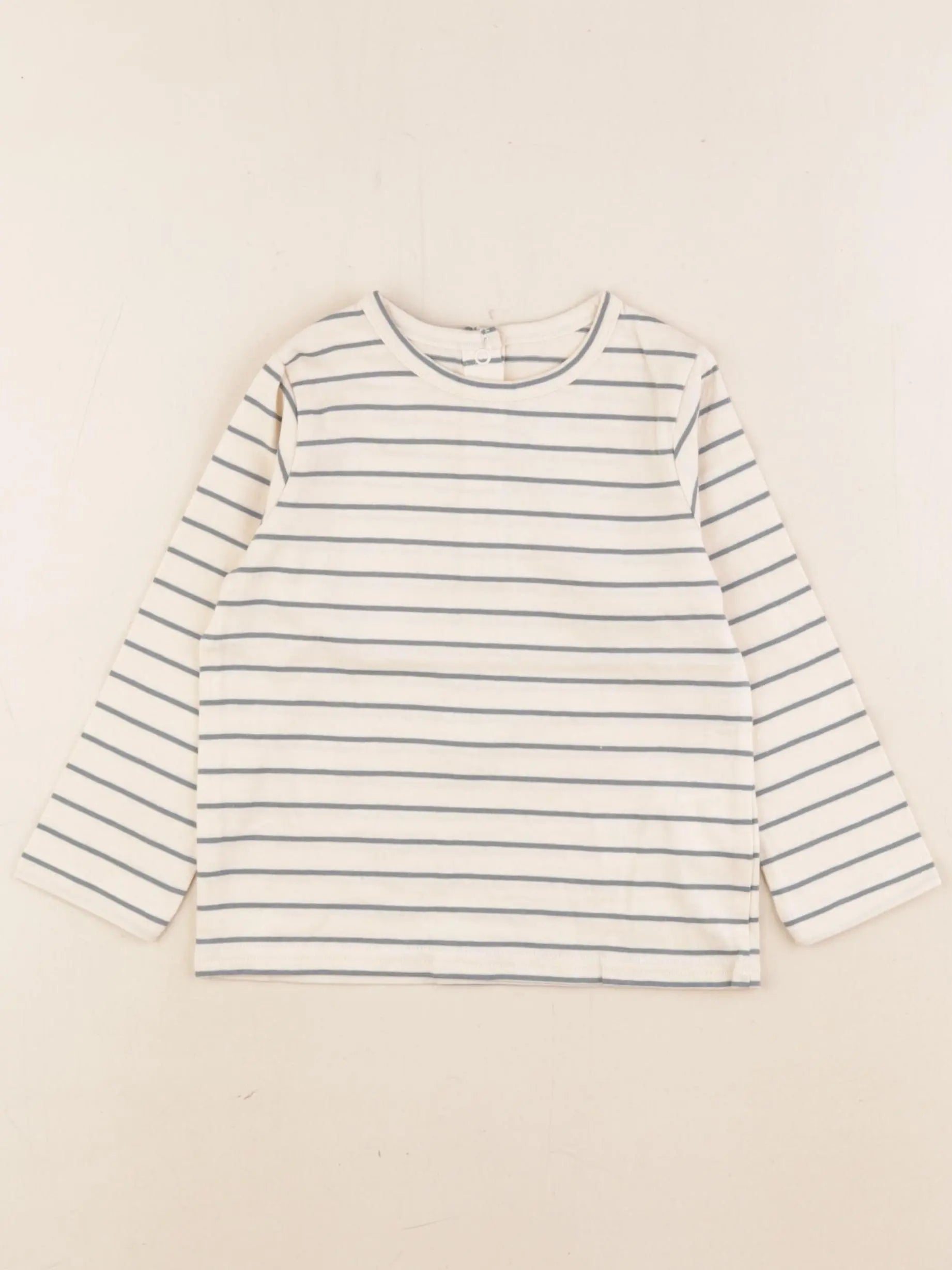 Vertbaudet - tee-shirt beige, vert - 18 mois