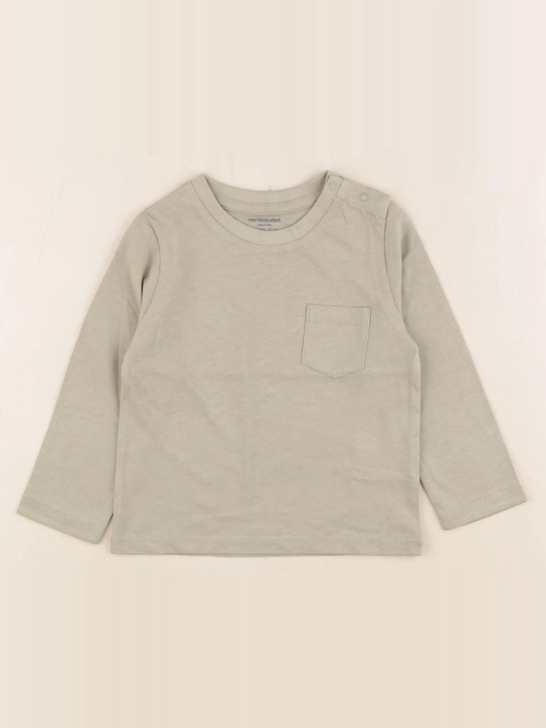 Vertbaudet - tee-shirt vert - 18 mois