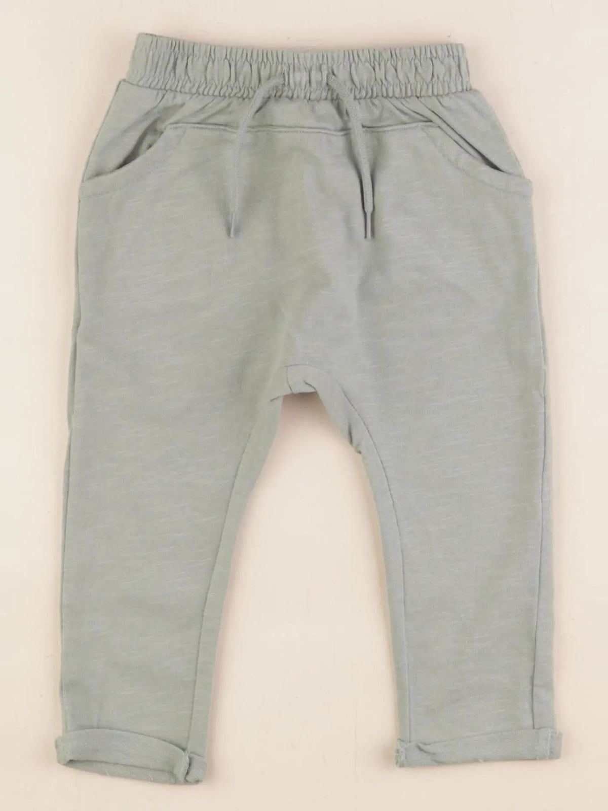 Vertbaudet - pantalon vert - 18 mois