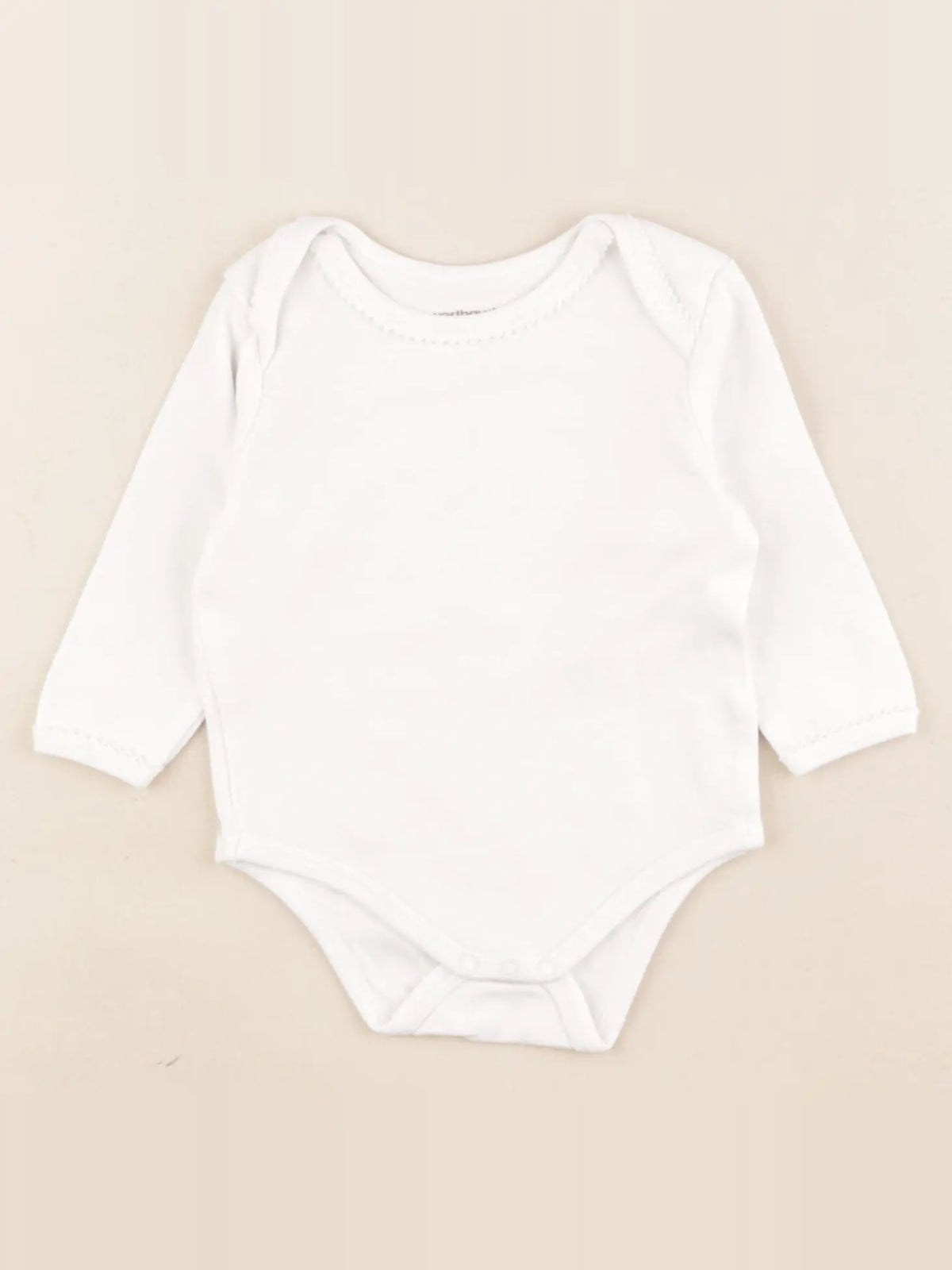 Vertbaudet - body blanc - 6 mois