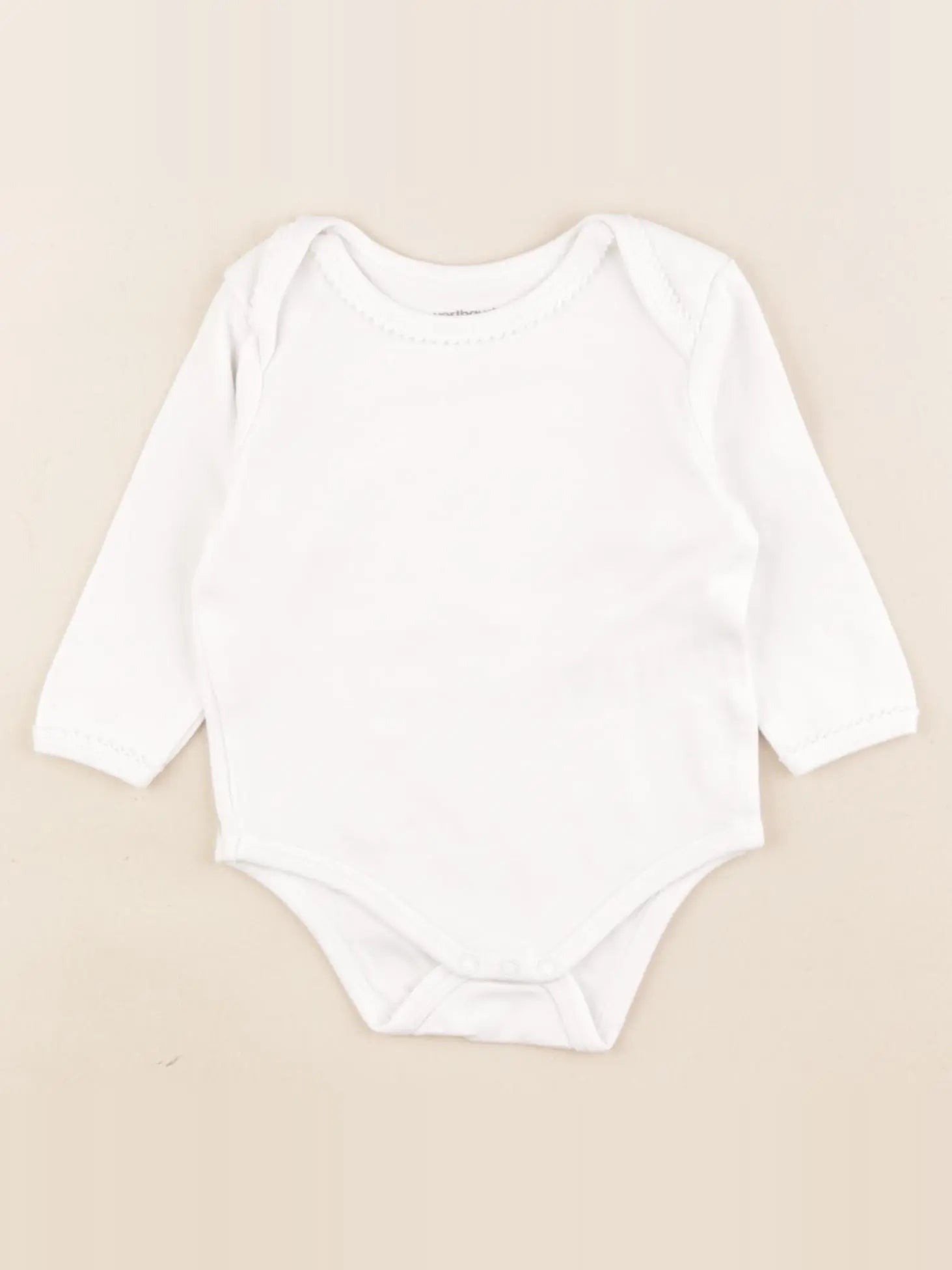Vertbaudet - body blanc - 6 mois