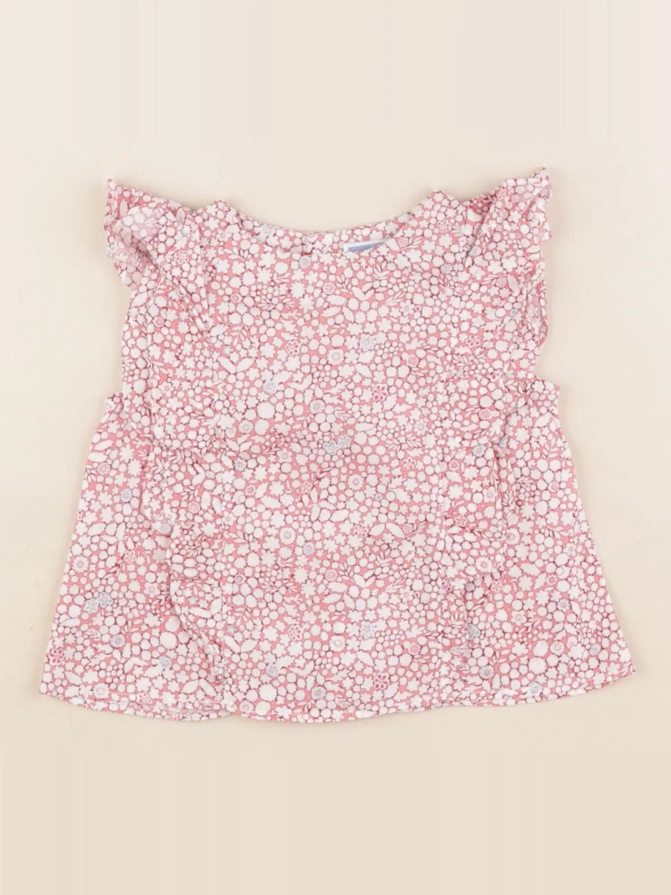 Jacadi - blouse liberty rose - 6 mois