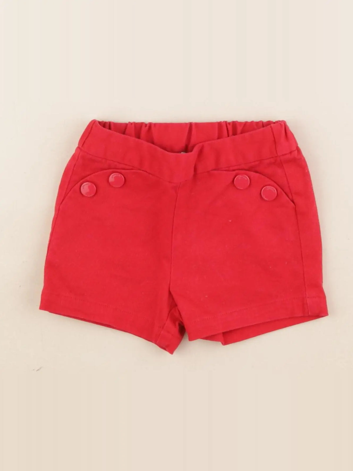 Jacadi - short rouge - 6 mois