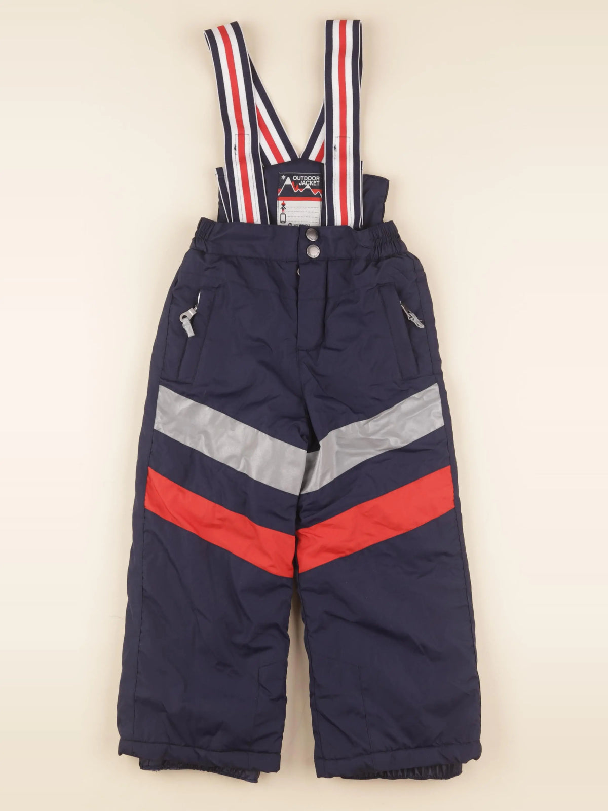 Vertbaudet - pantalon de ski bleu - 3 ans