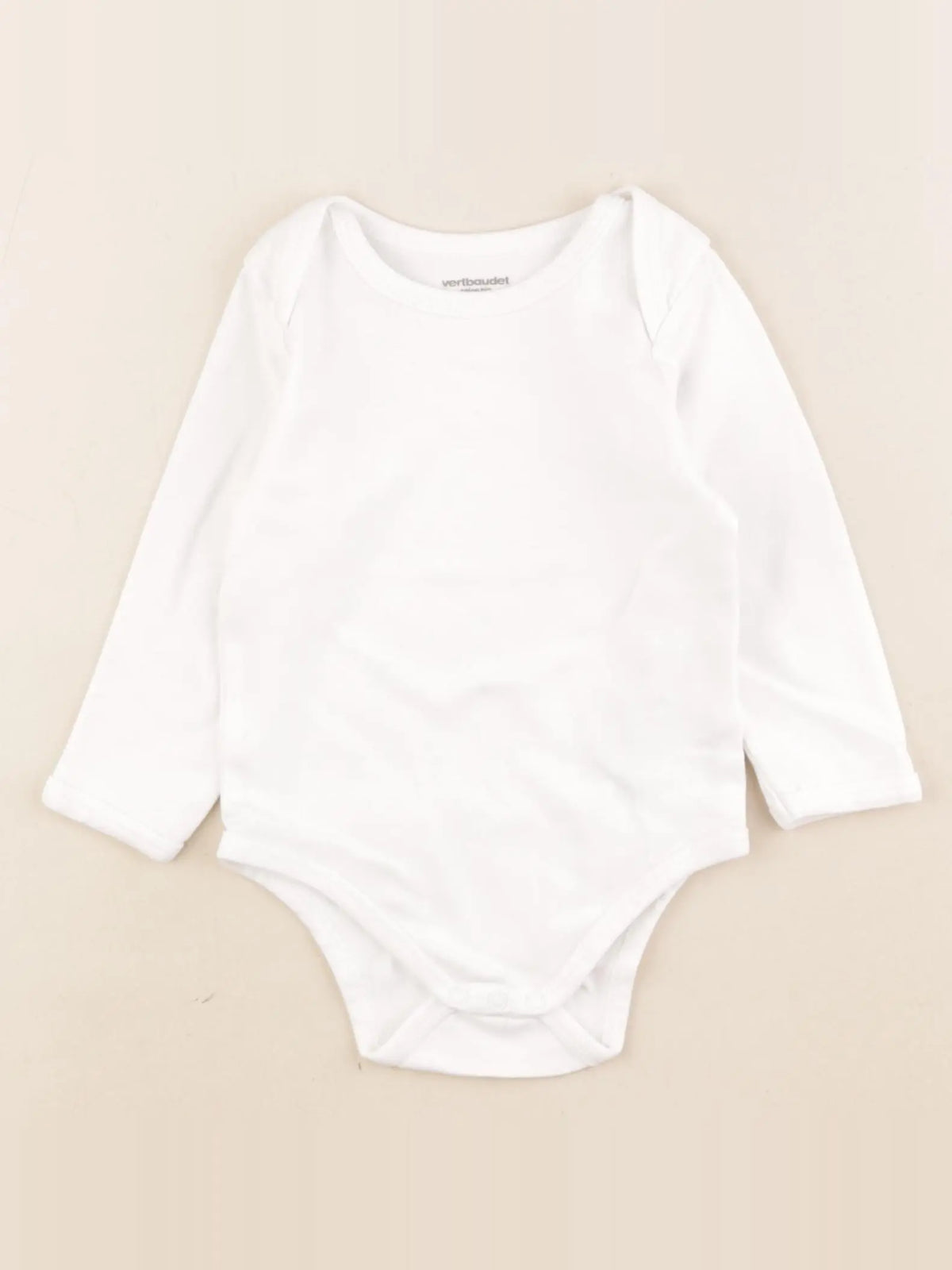Vertbaudet - body blanc - 18 mois
