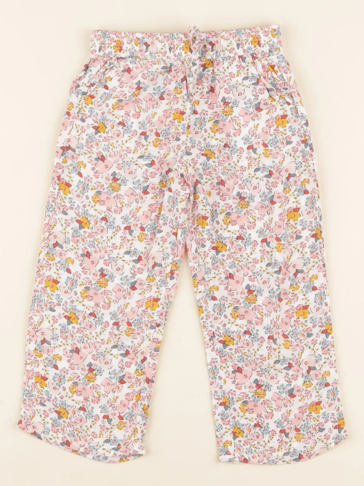 Vertbaudet - pantalon multicolore - 2 ans