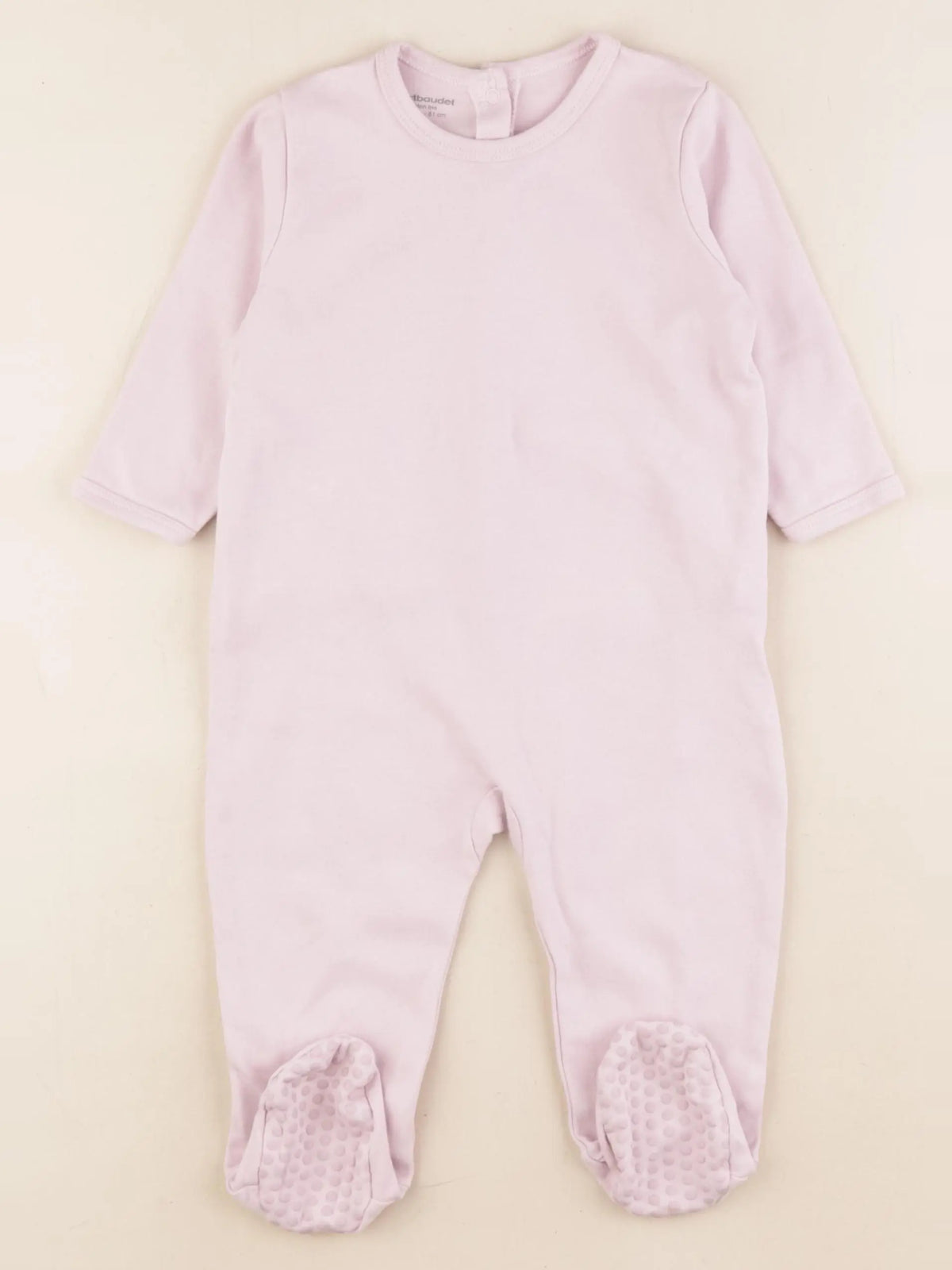Vertbaudet - pyjama coton violet - 18 mois