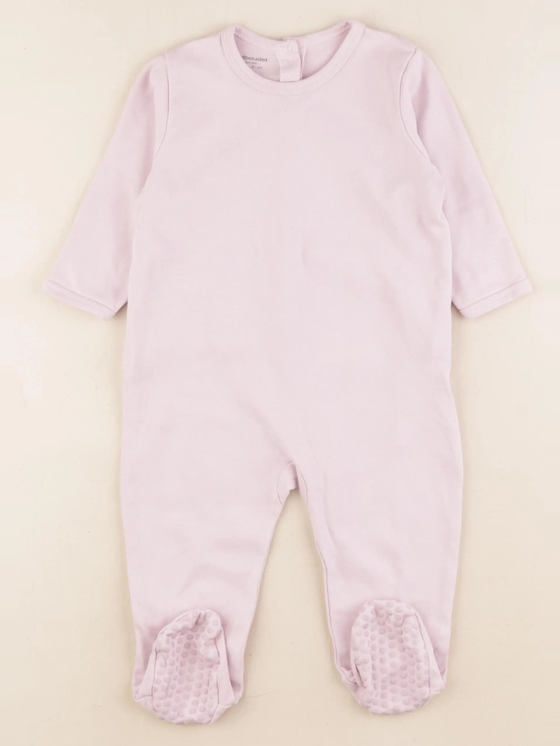 Vertbaudet - pyjama coton violet - 18 mois