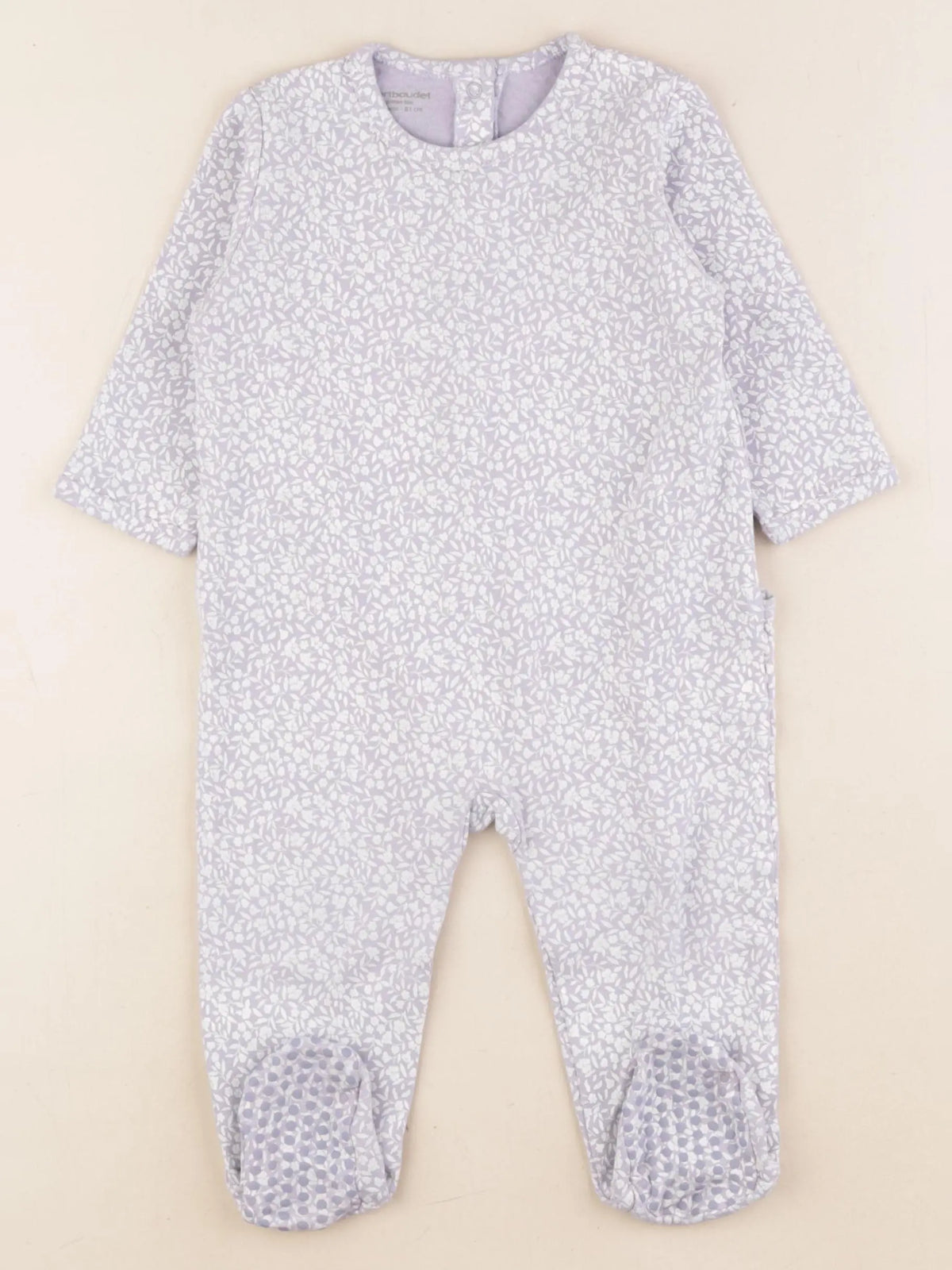 Vertbaudet - pyjama coton violet - 18 mois