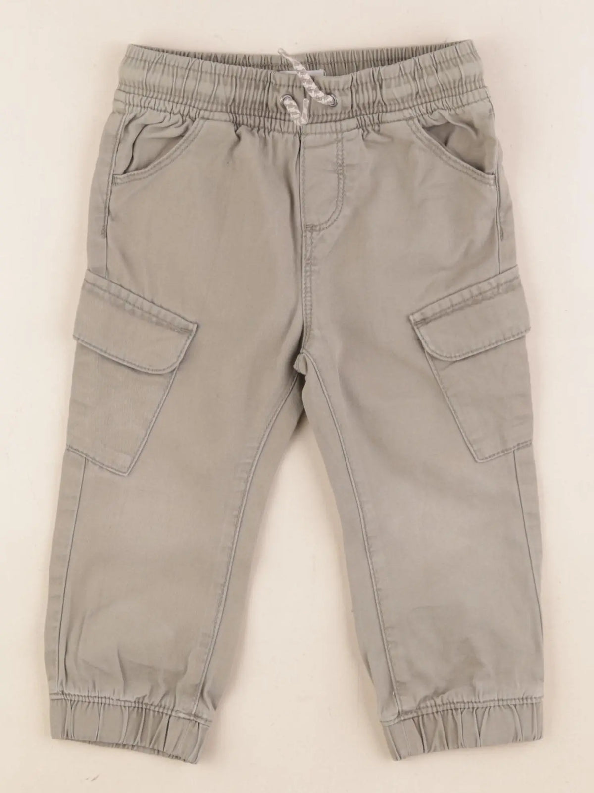 Vertbaudet - pantalon vert - 2 ans