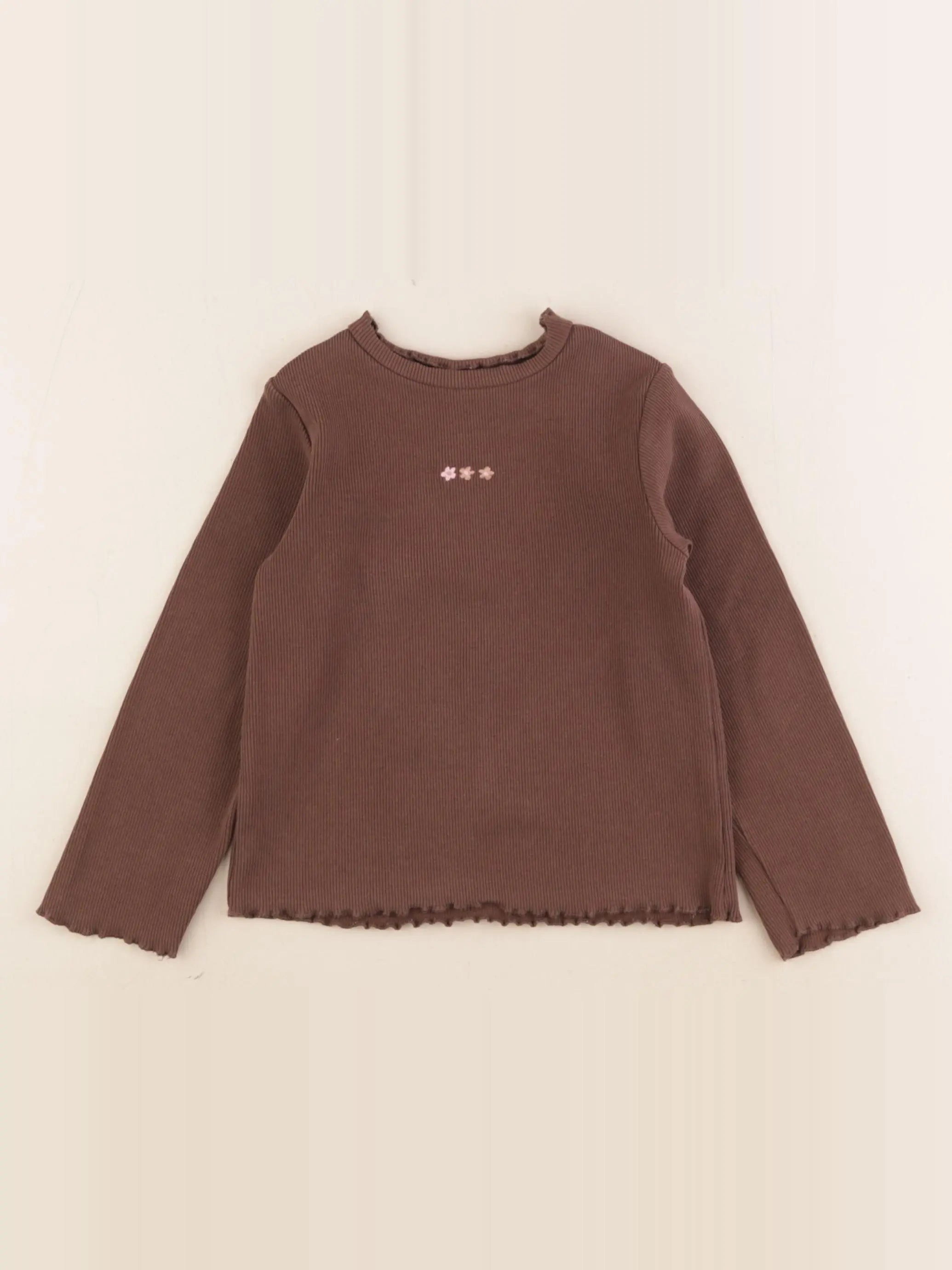 Zara - tee-shirt marron - 3 ans