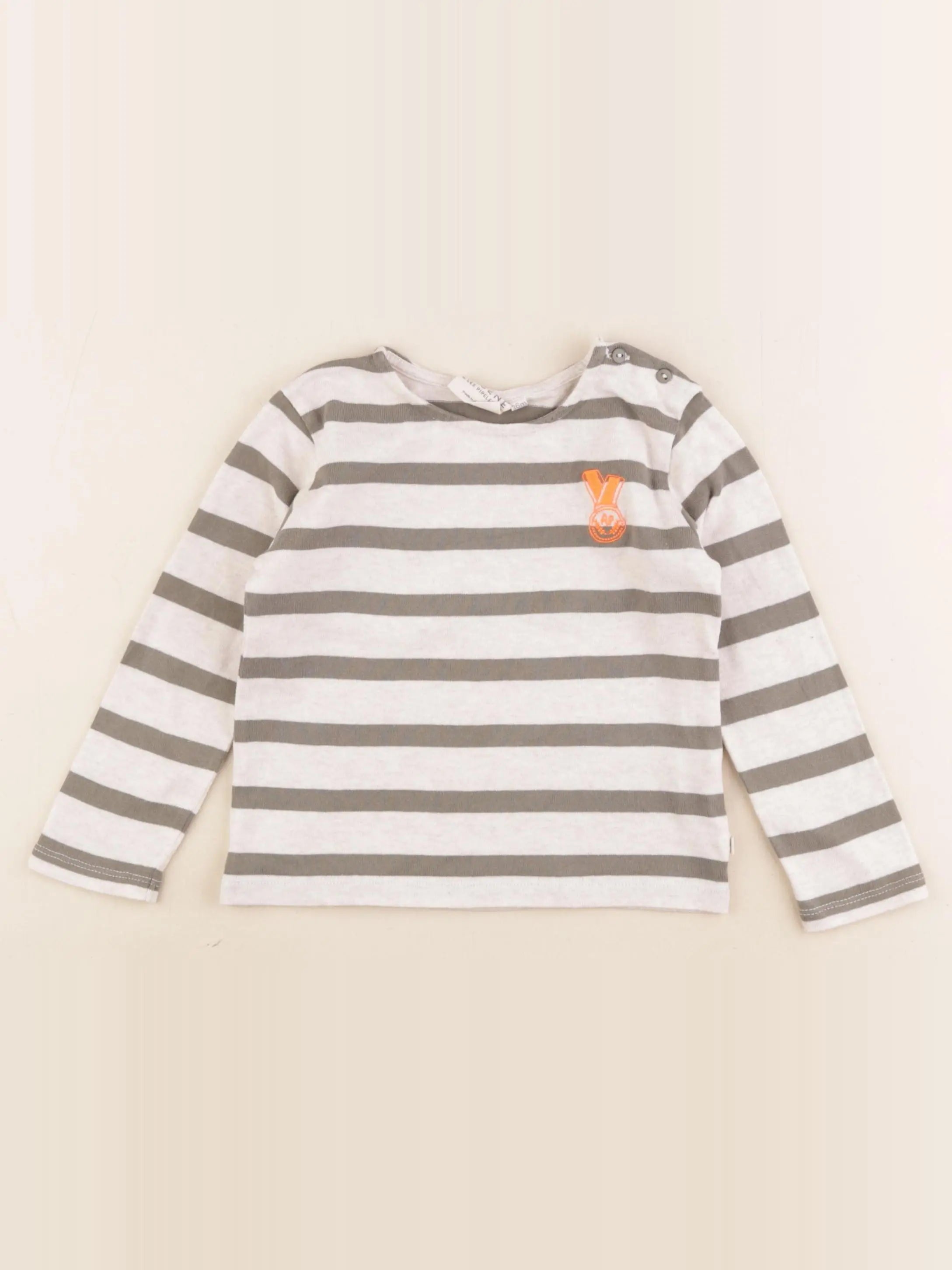 Arsène et les pipelettes - tee-shirt beige - 36 mois