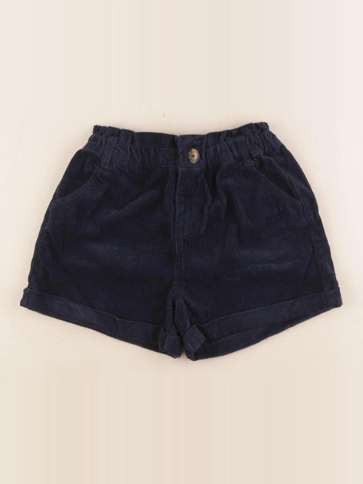 Vertbaudet - short bleu - 7 ans