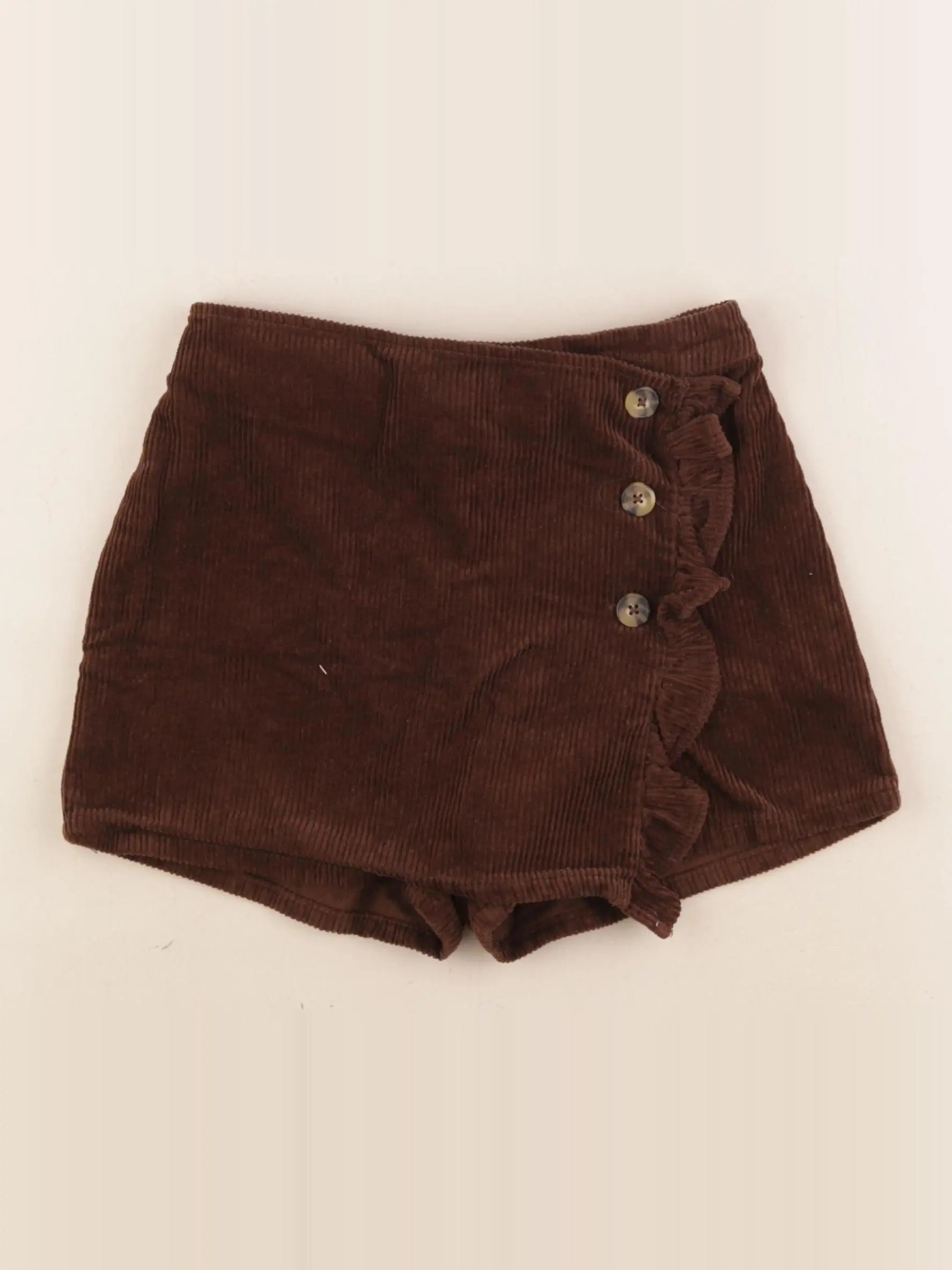 Vertbaudet - short marron - 8 ans