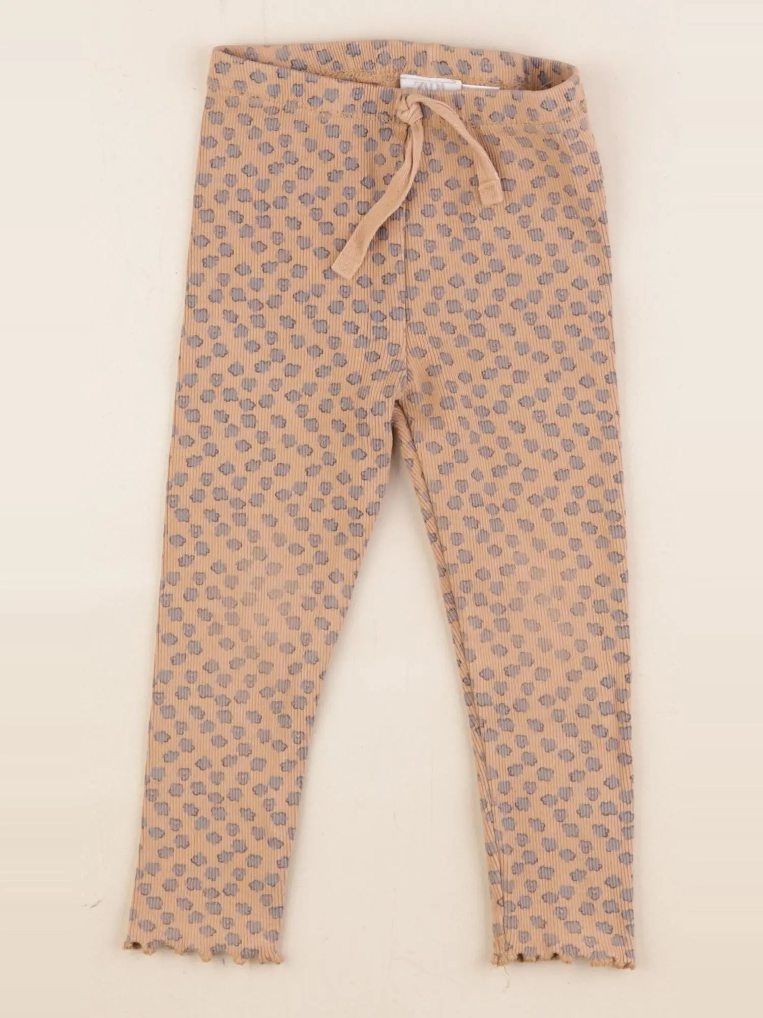 Zara - legging marron - 2/3 ans