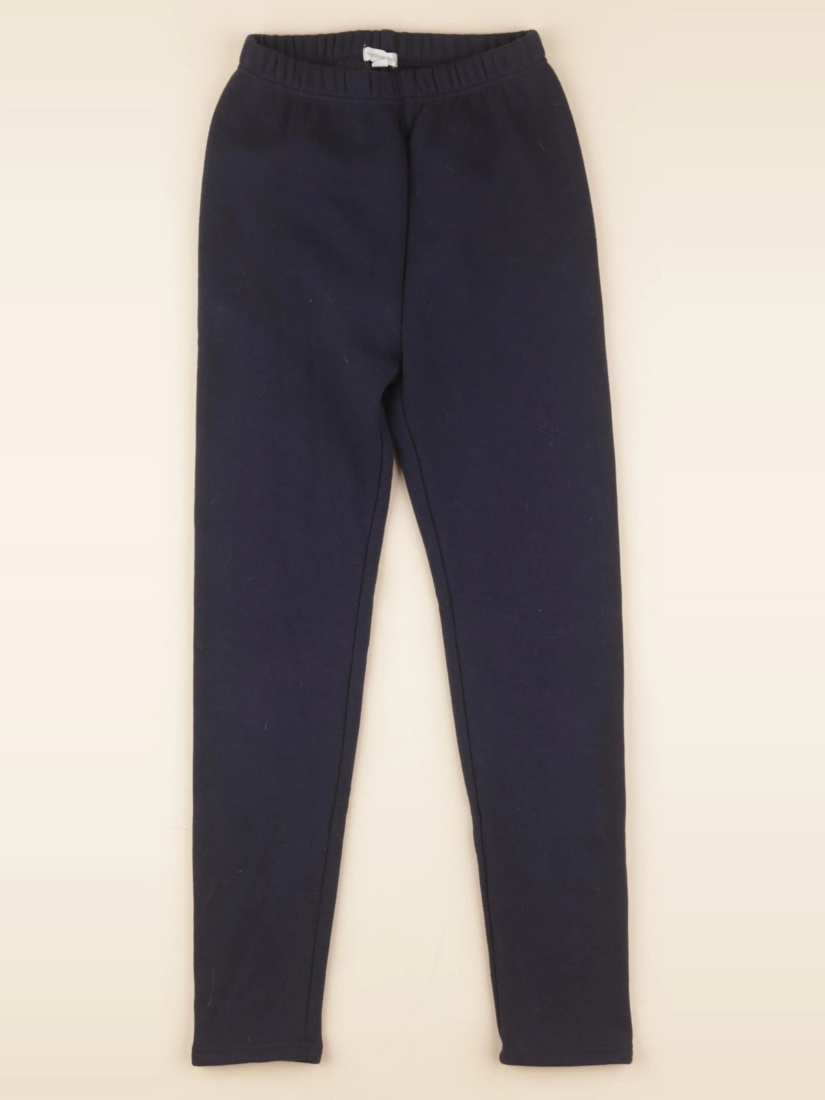 Vertbaudet - legging doublé bleu - 10 ans
