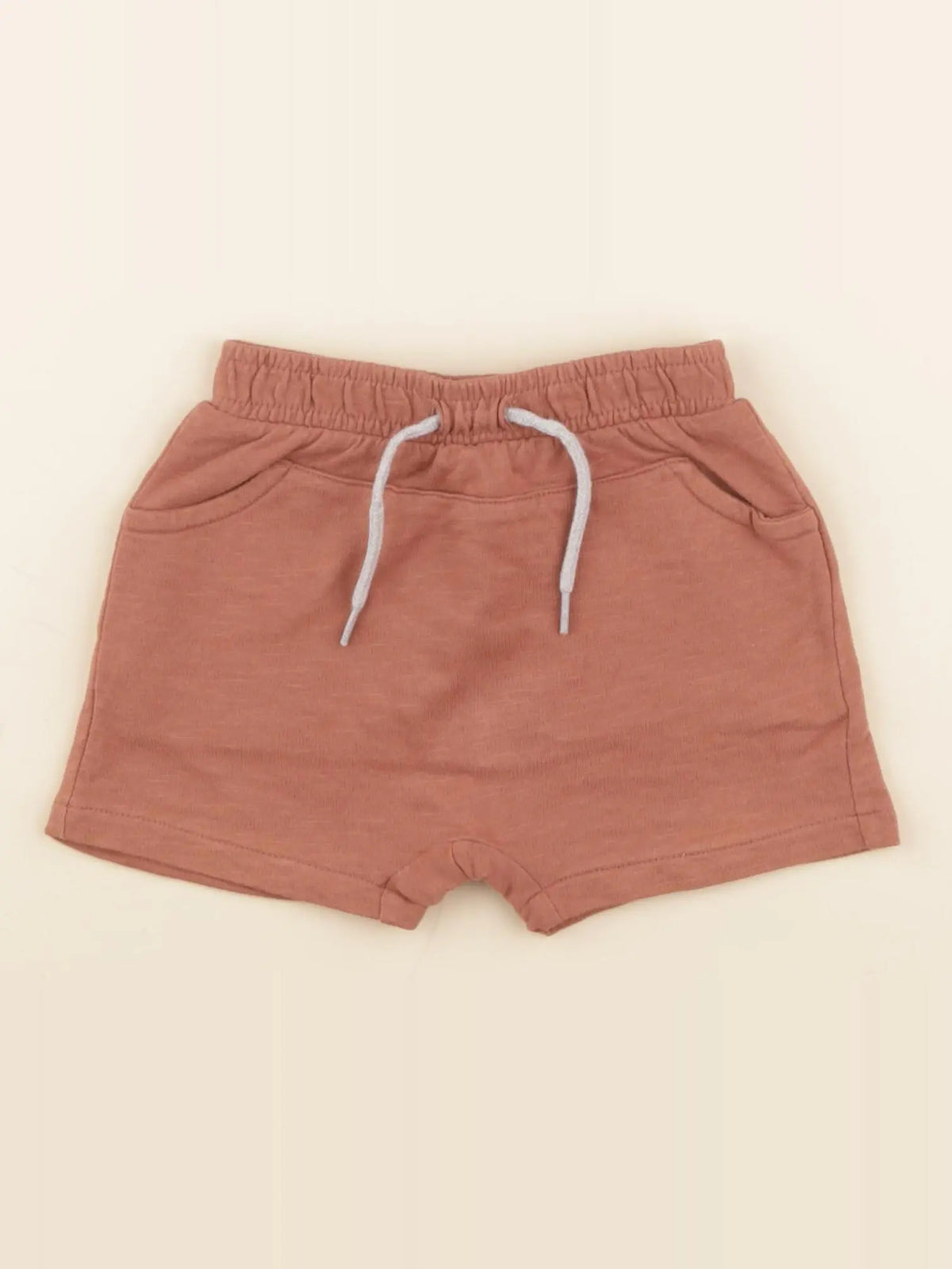 Vertbaudet - short marron - 12 mois