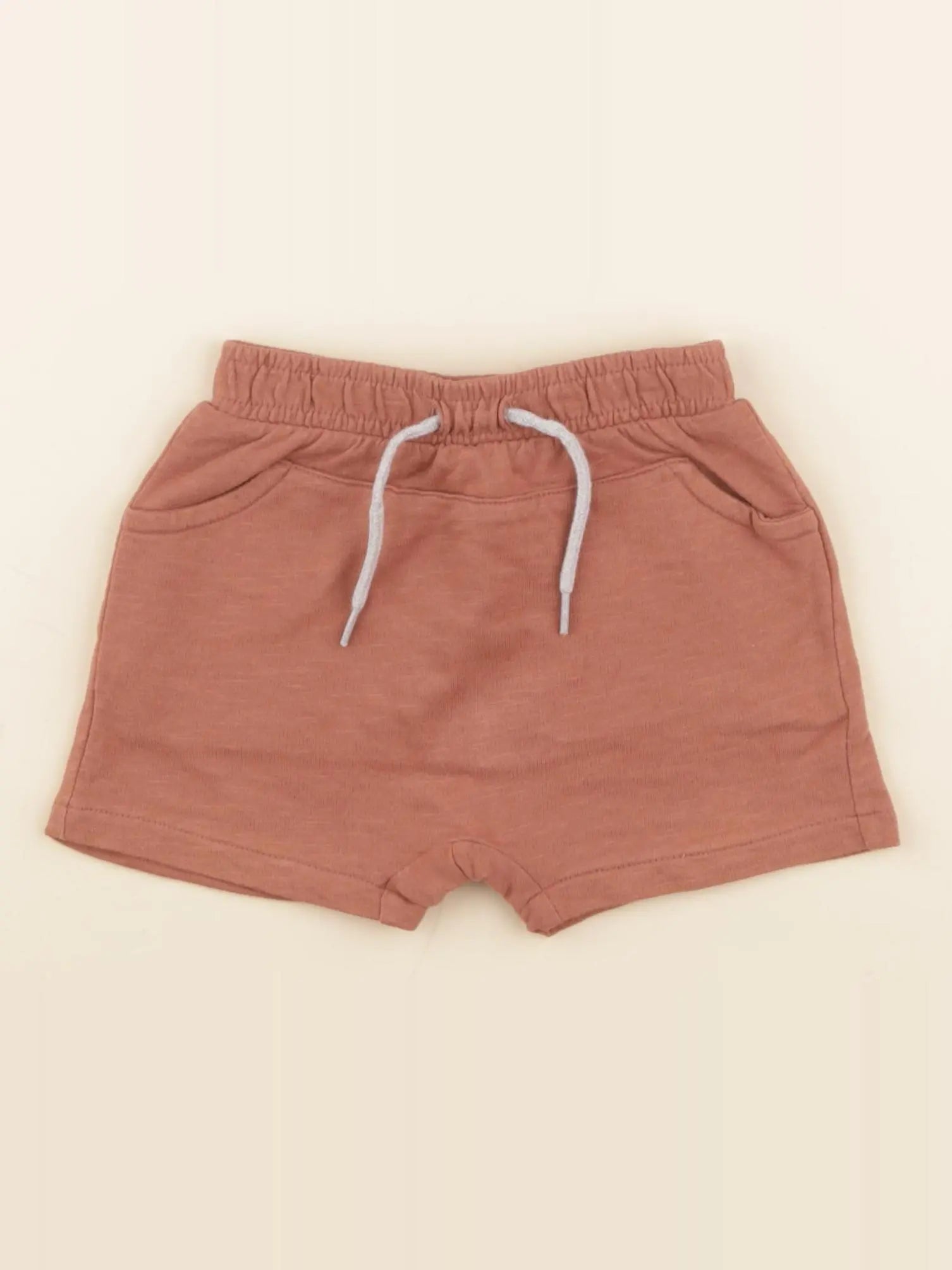Vertbaudet - short marron - 12 mois