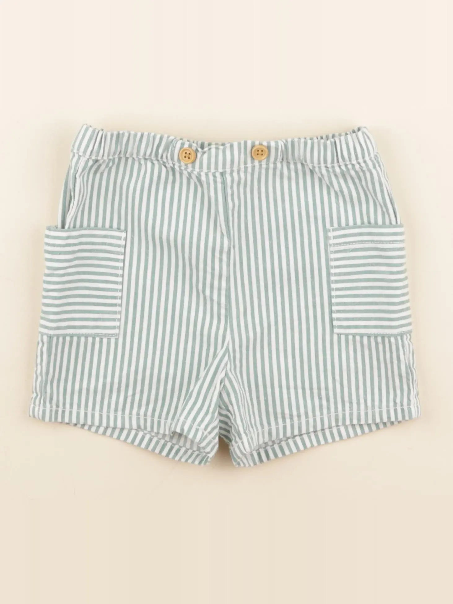 Cyrillus - short vert - 36 mois