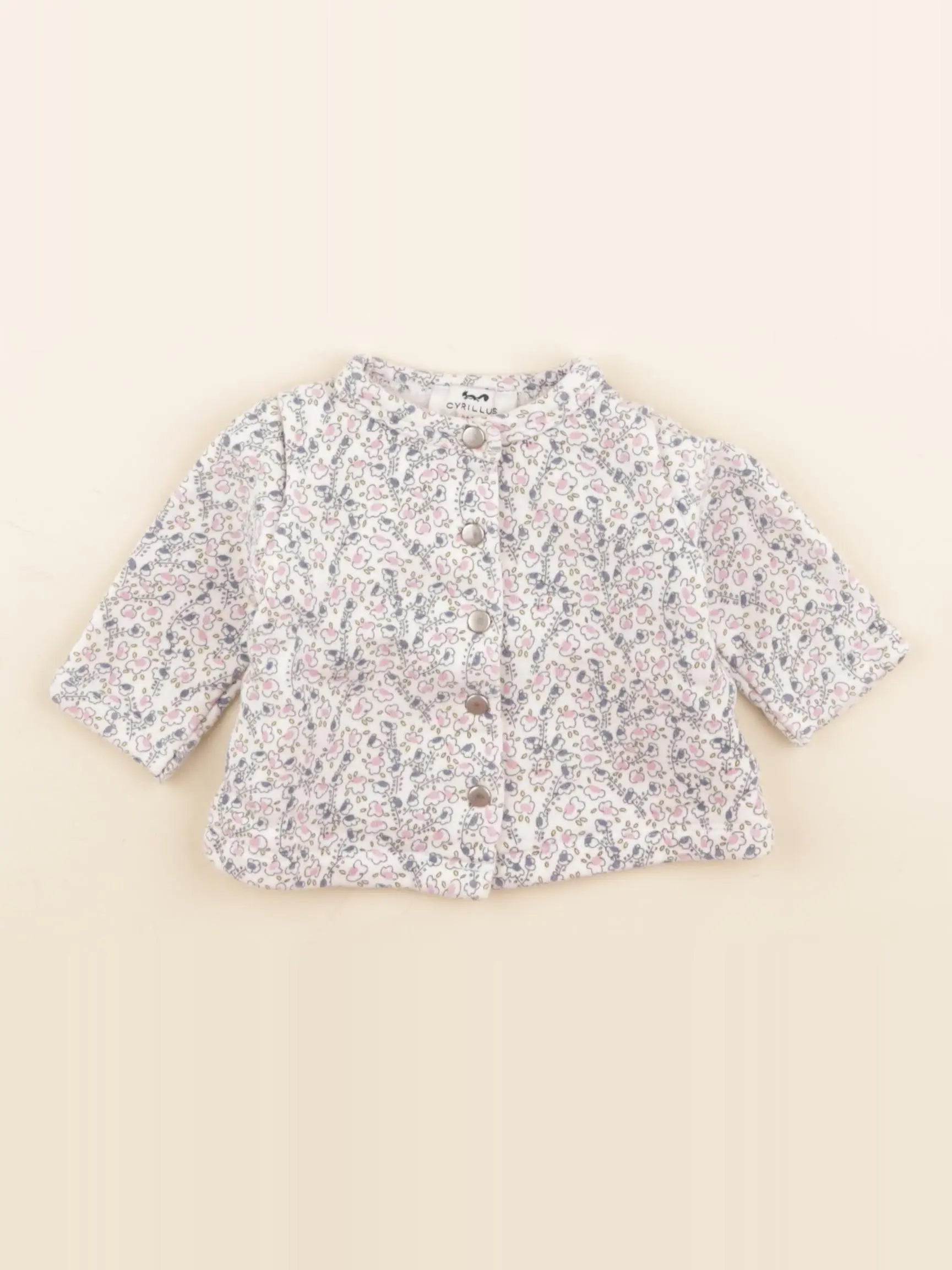 Cyrillus - sweat multicolore - 3 mois