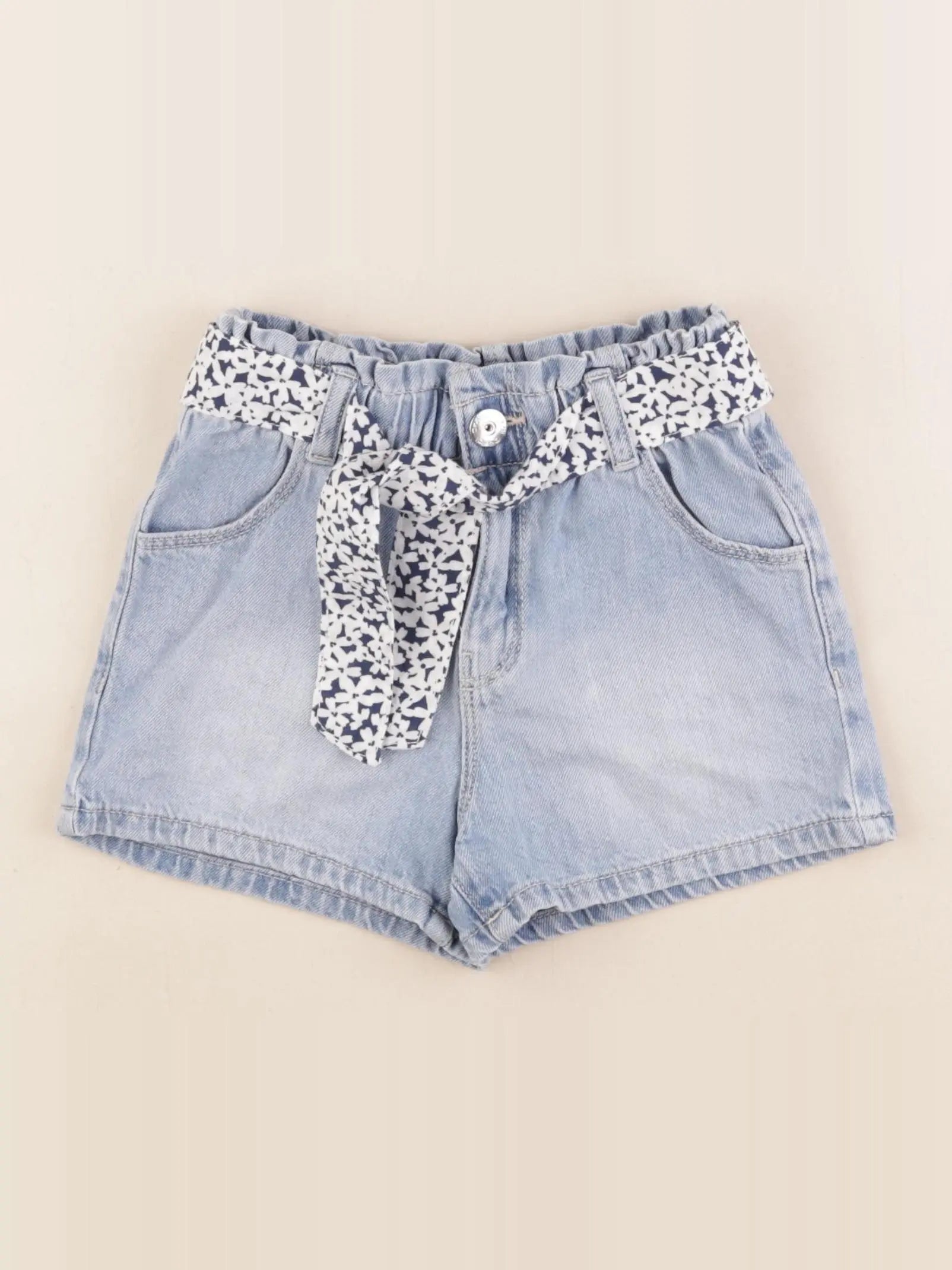 Okaidi - short bleu - 4 ans