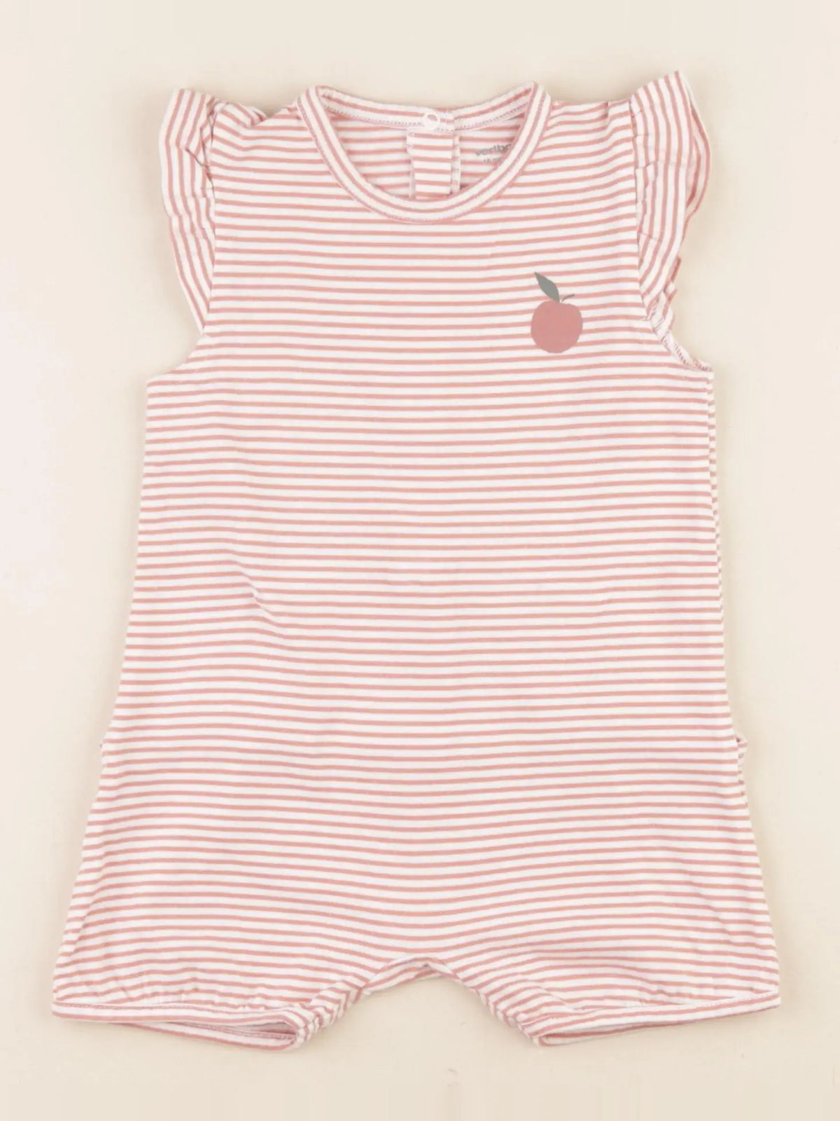 Vertbaudet - pyjama coton rose - 18 mois