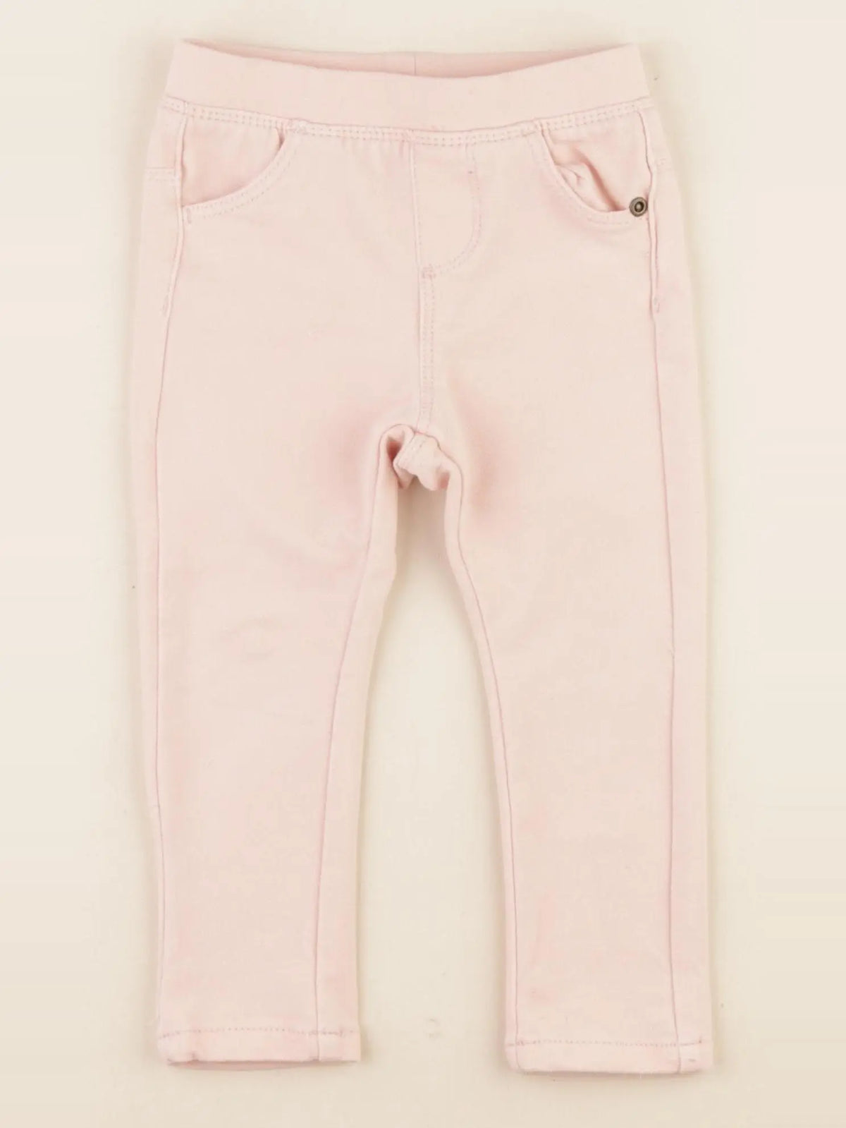 Vertbaudet - jegging rose - 18 mois