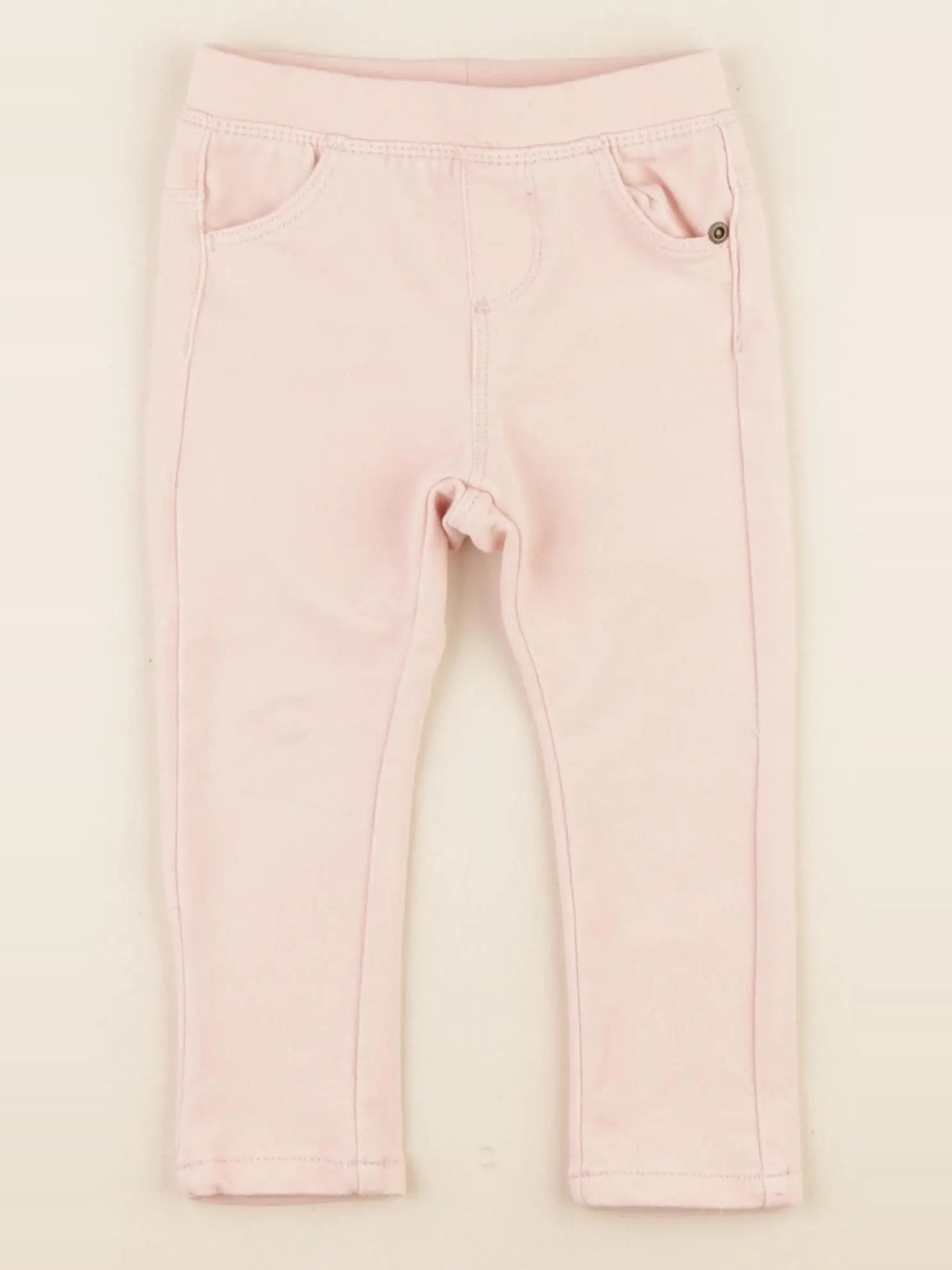 Vertbaudet - jegging rose - 18 mois