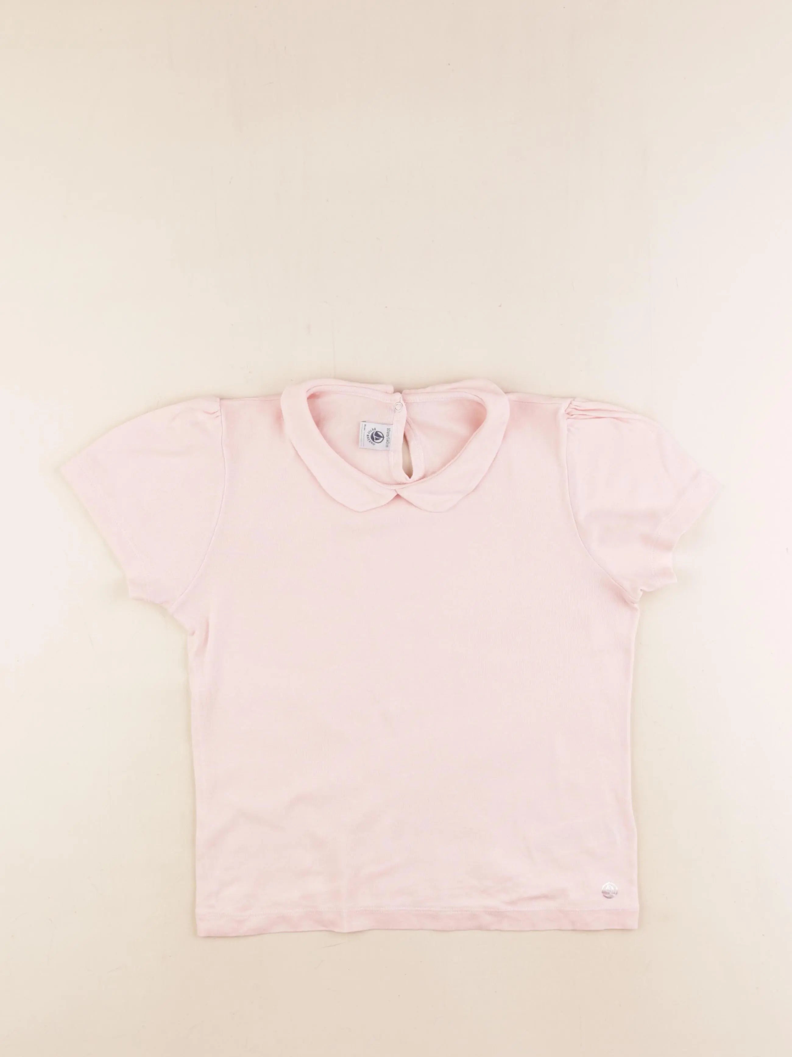 Petit Bateau - tee-shirt rose - 10 ans