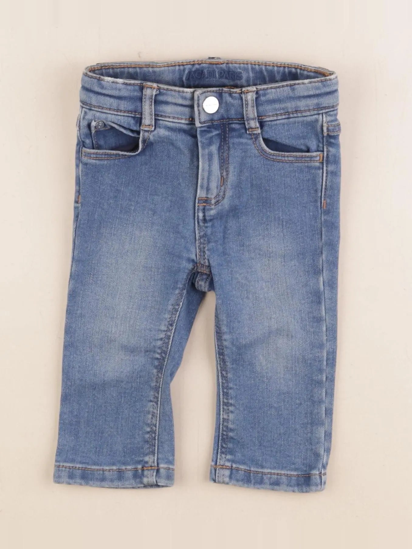Jacadi - jean bleu - 6 mois