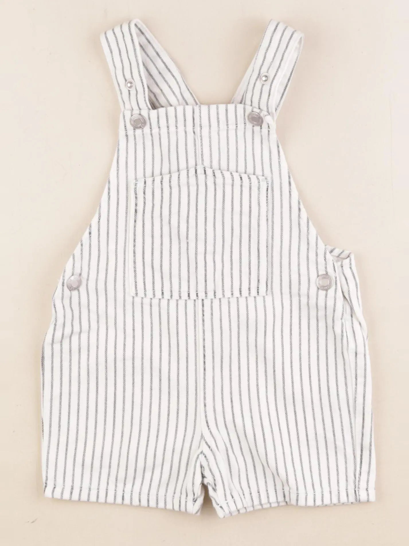 Zara - salopette blanc - 9/12 mois