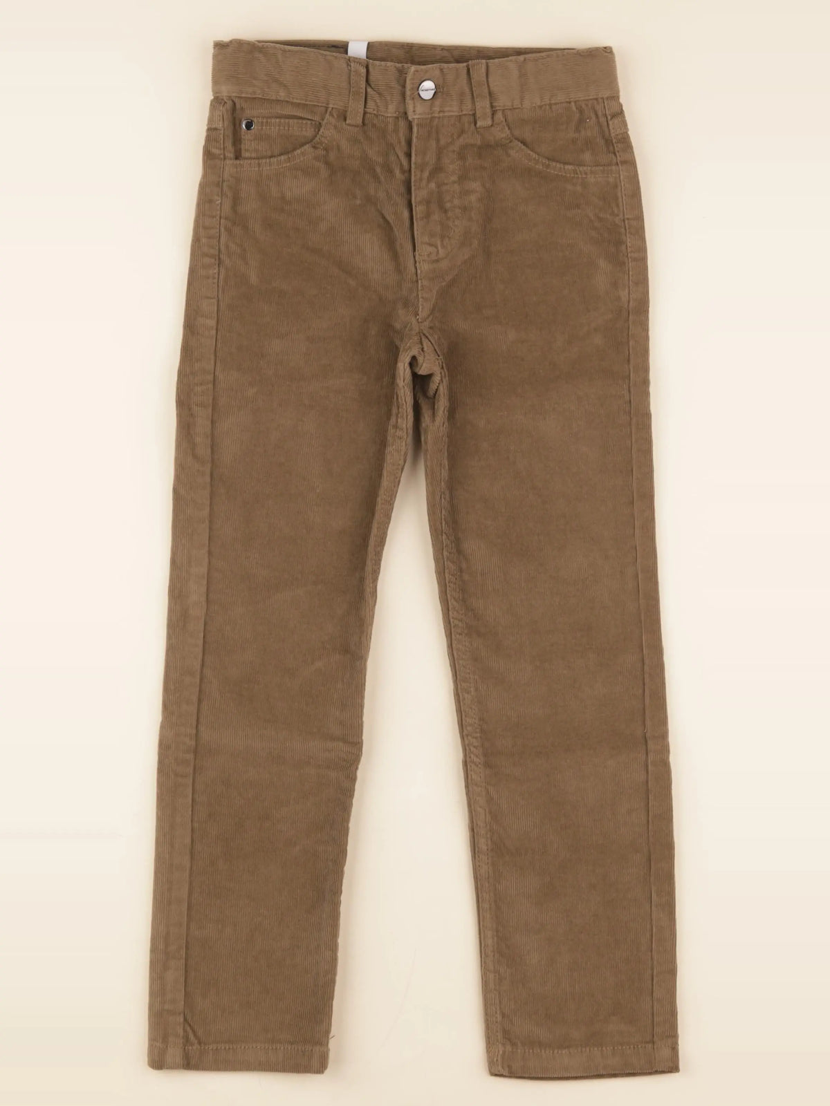 Jacadi - pantalon marron (état neuf) - 6 ans