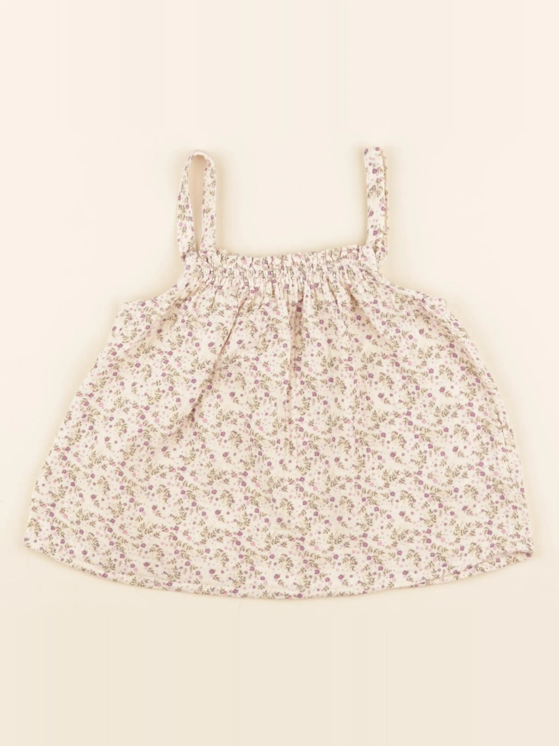 Vertbaudet - blouse beige - 4 ans