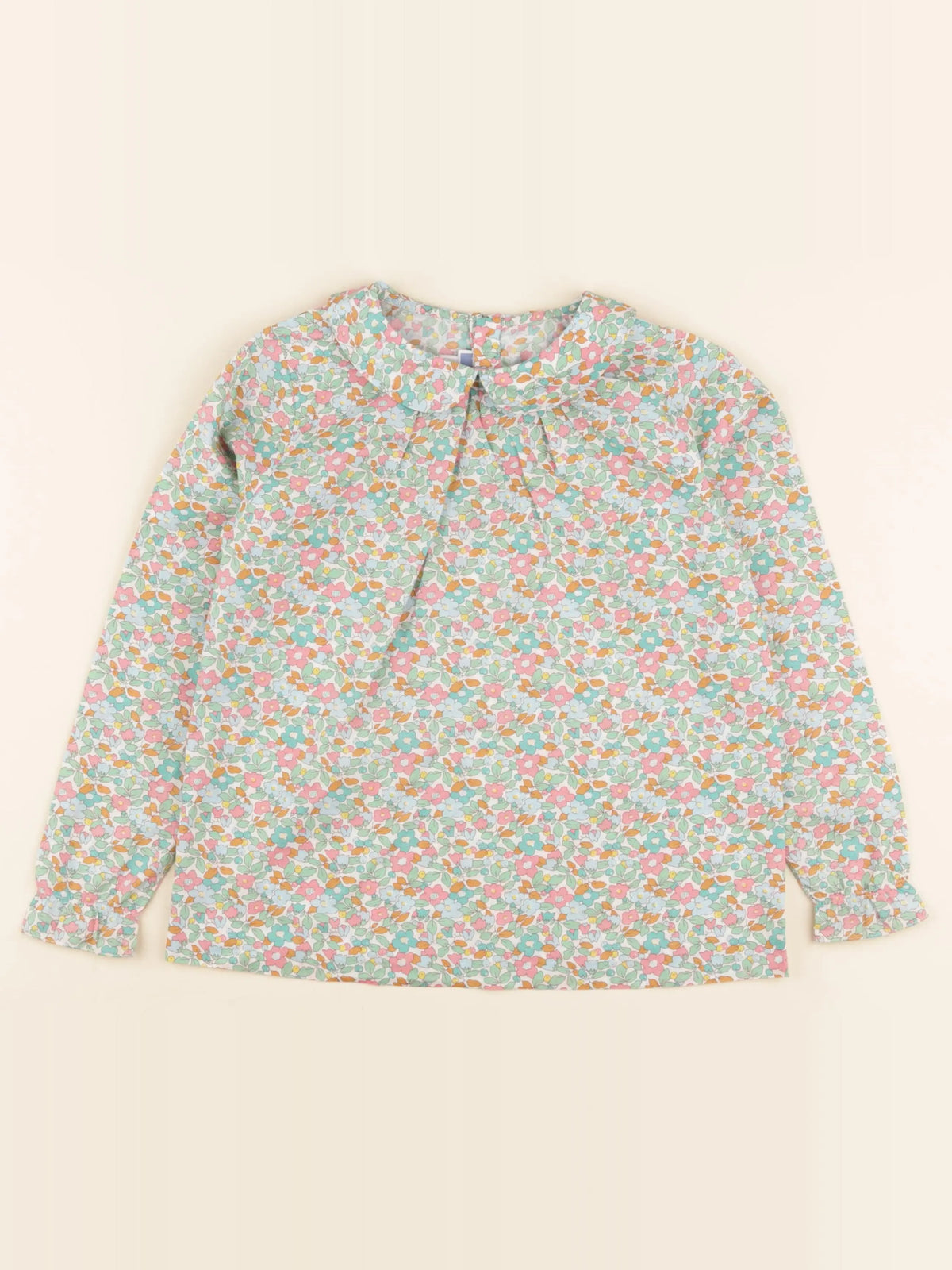 Jacadi - blouse liberty multicolore - 8 ans