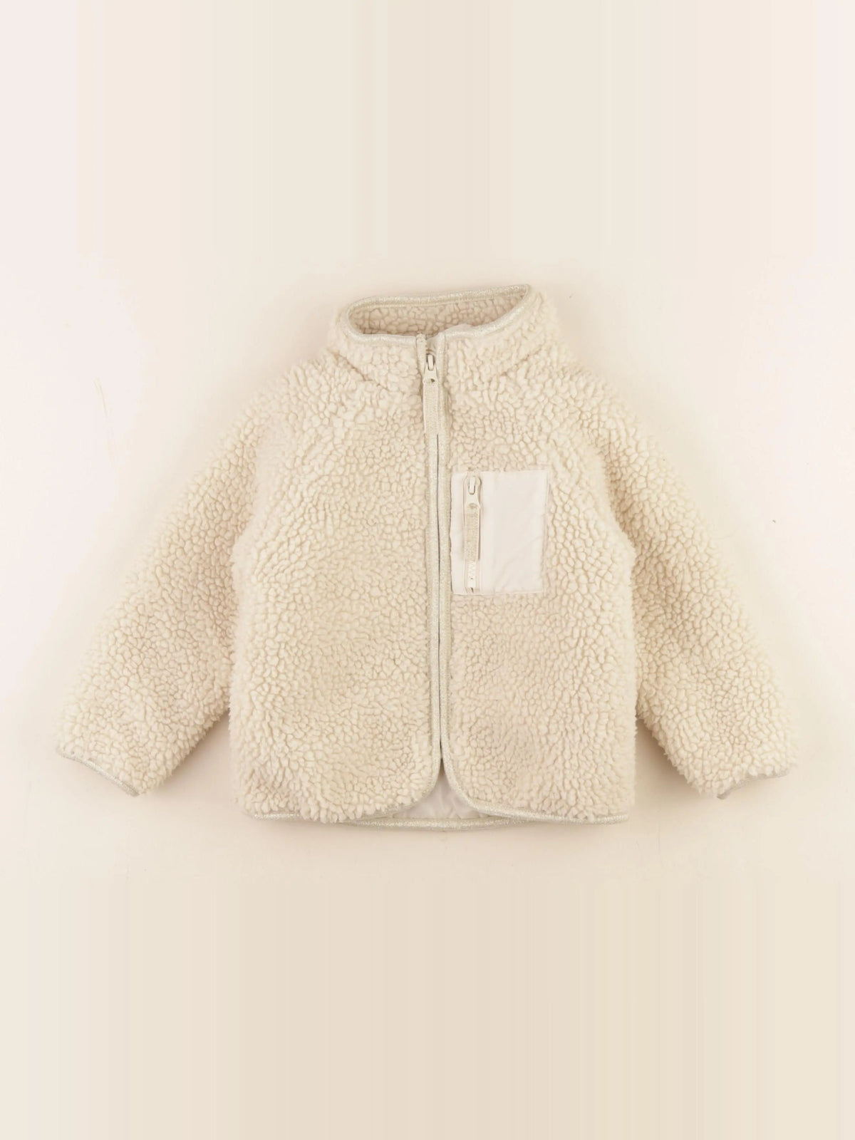 Vertbaudet - veste blanc - 3 ans