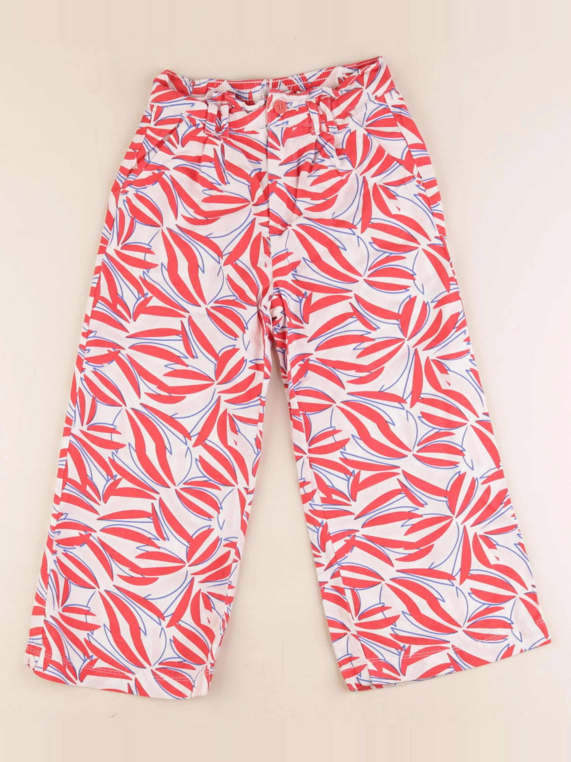 Okaidi - pantalon rouge - 6 ans