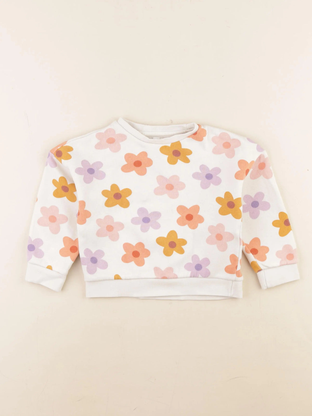 Vertbaudet - sweat multicolore - 3 ans