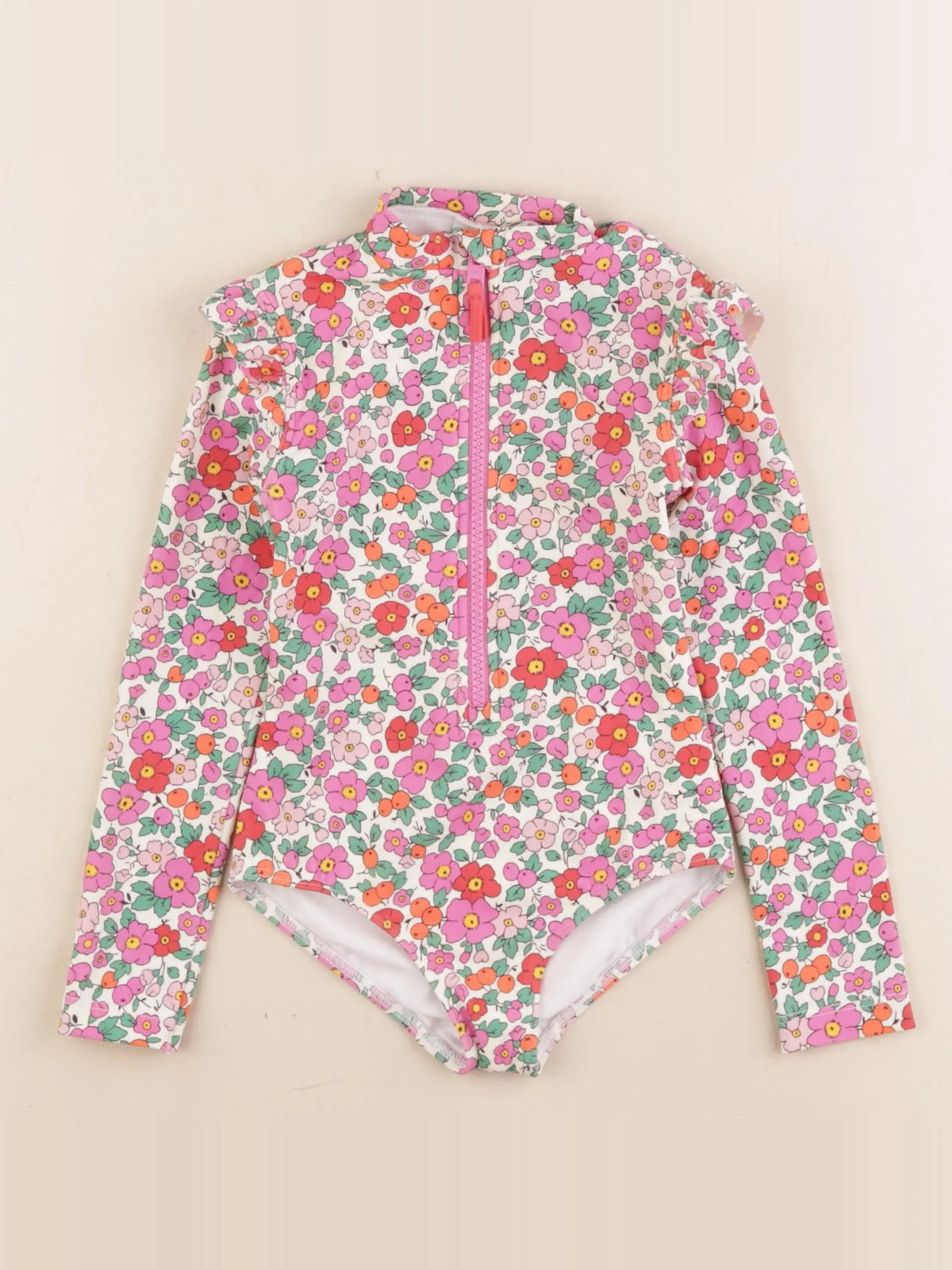 Mini Boden - combi de bain multicolore - 3/4 ans