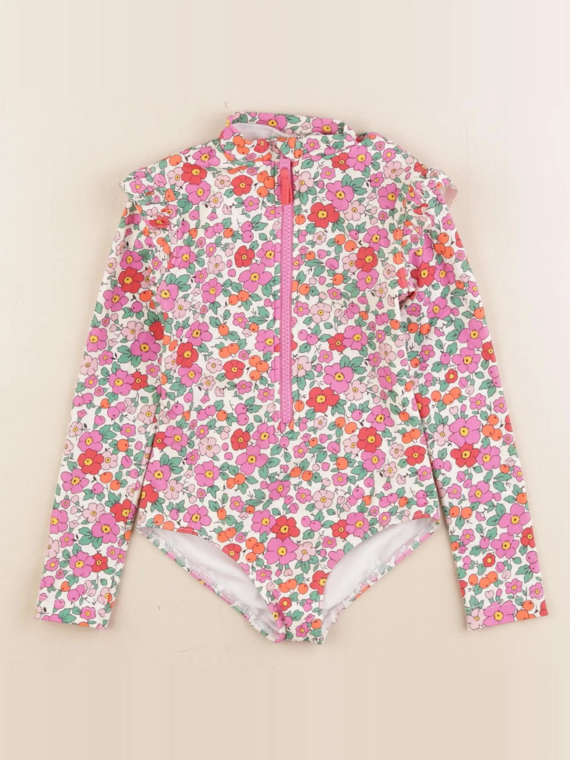 Mini Boden - combi de bain multicolore - 3/4 ans