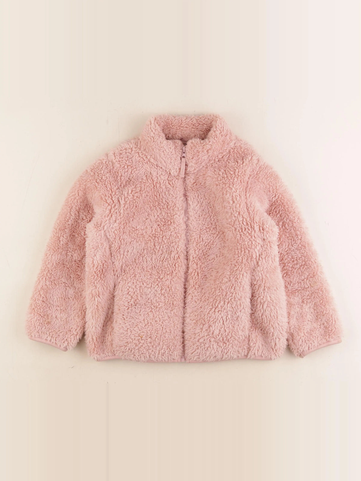 Uniqlo - polaire rose - 3/4 ans